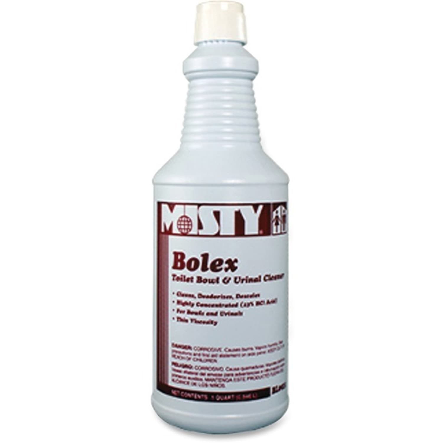 Misty Bolex 23 Percent Hydrochloric Acid Bowl Cleaner, Wintergreen, 32oz, 12/Carton - Image 6