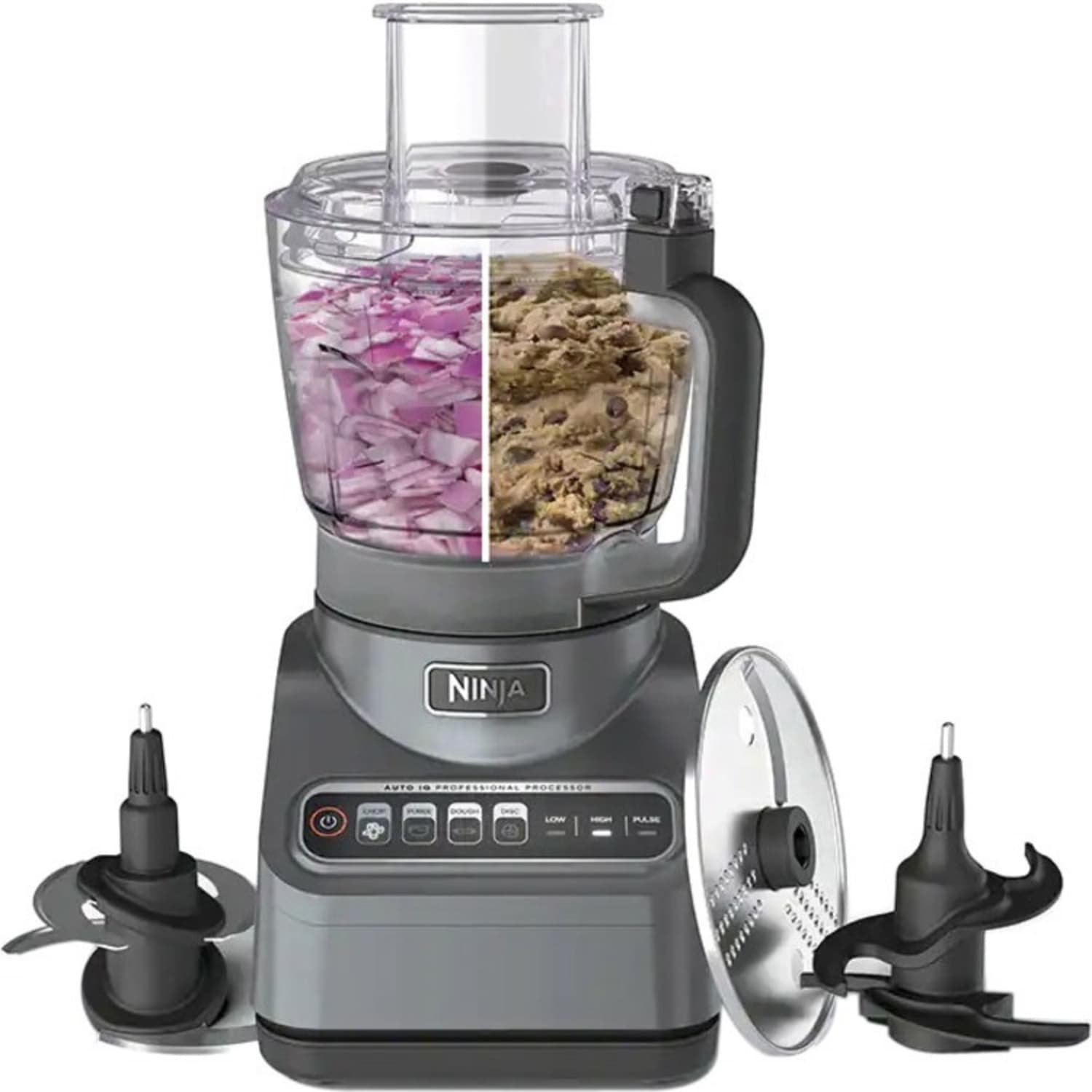 Ninja Professional Plus 3-Speed Food Processor With Auto-iQ, Silver - Image 3