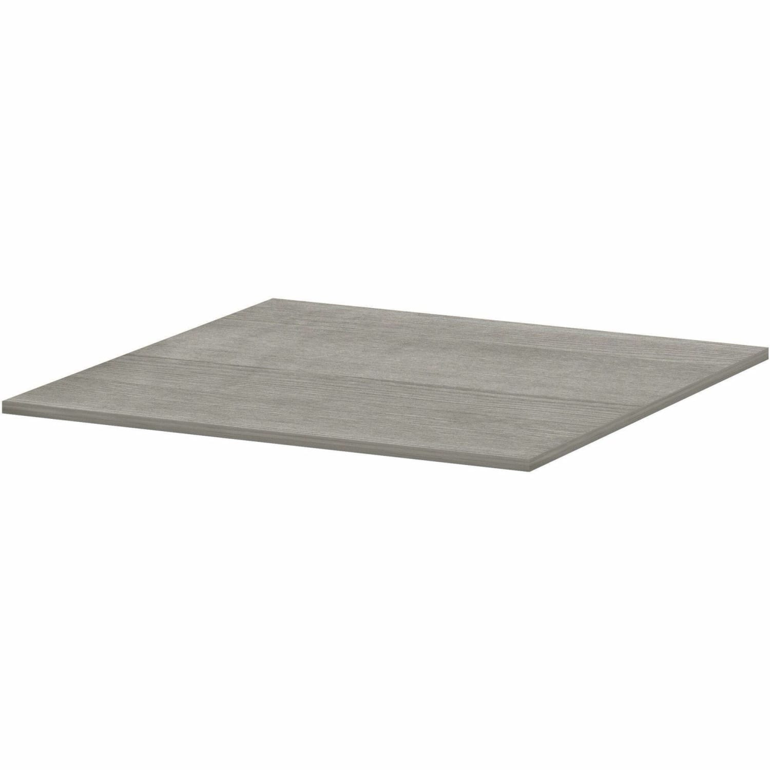 Lorell Essentials Modular Conference Table, 47inW x 47inL, Weathered Charcoal, 16343