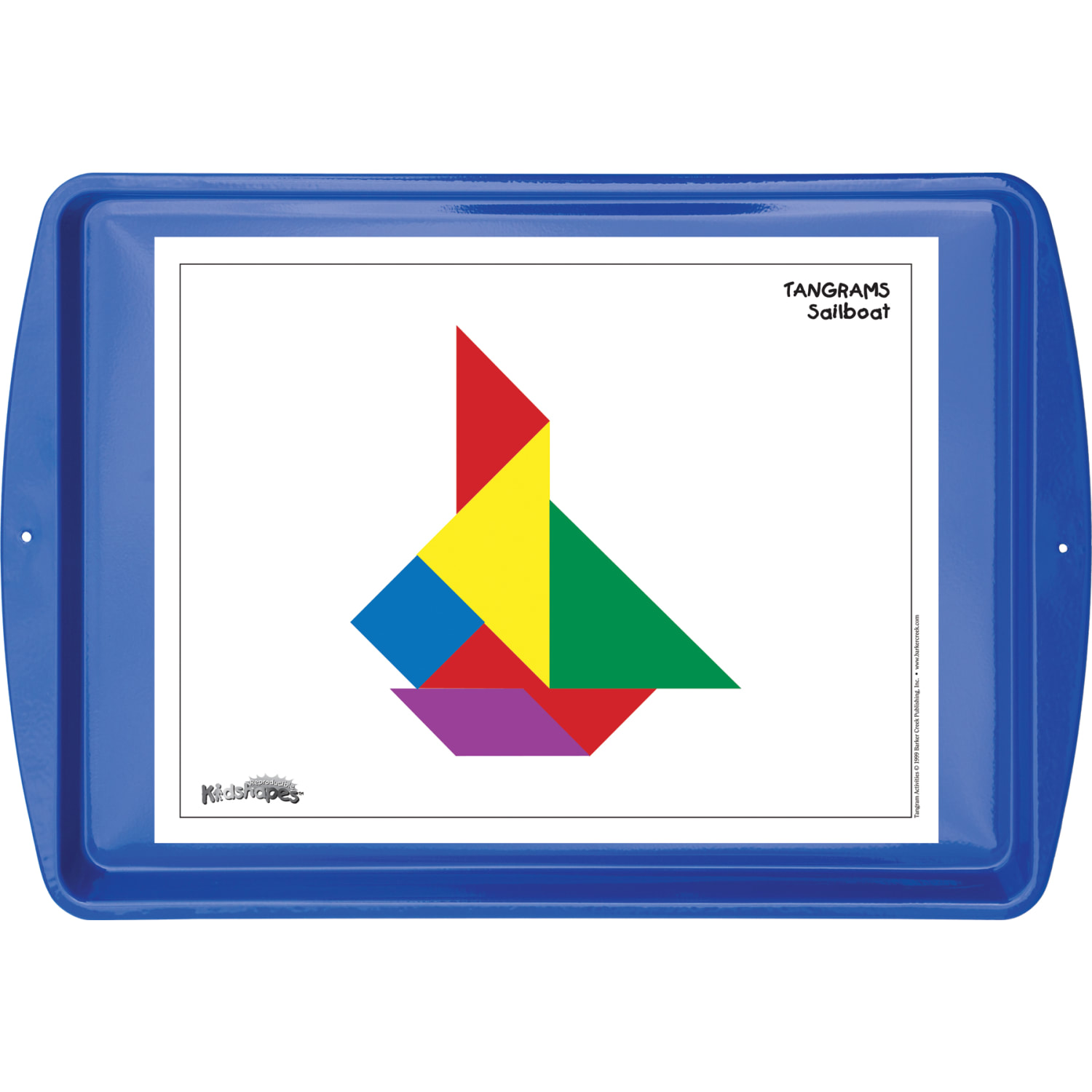 Barker Creek Magnets, Learning Magnets, Kidboard, 9inH x 13inW, Grades Pre-K-6, Blue - Image 4