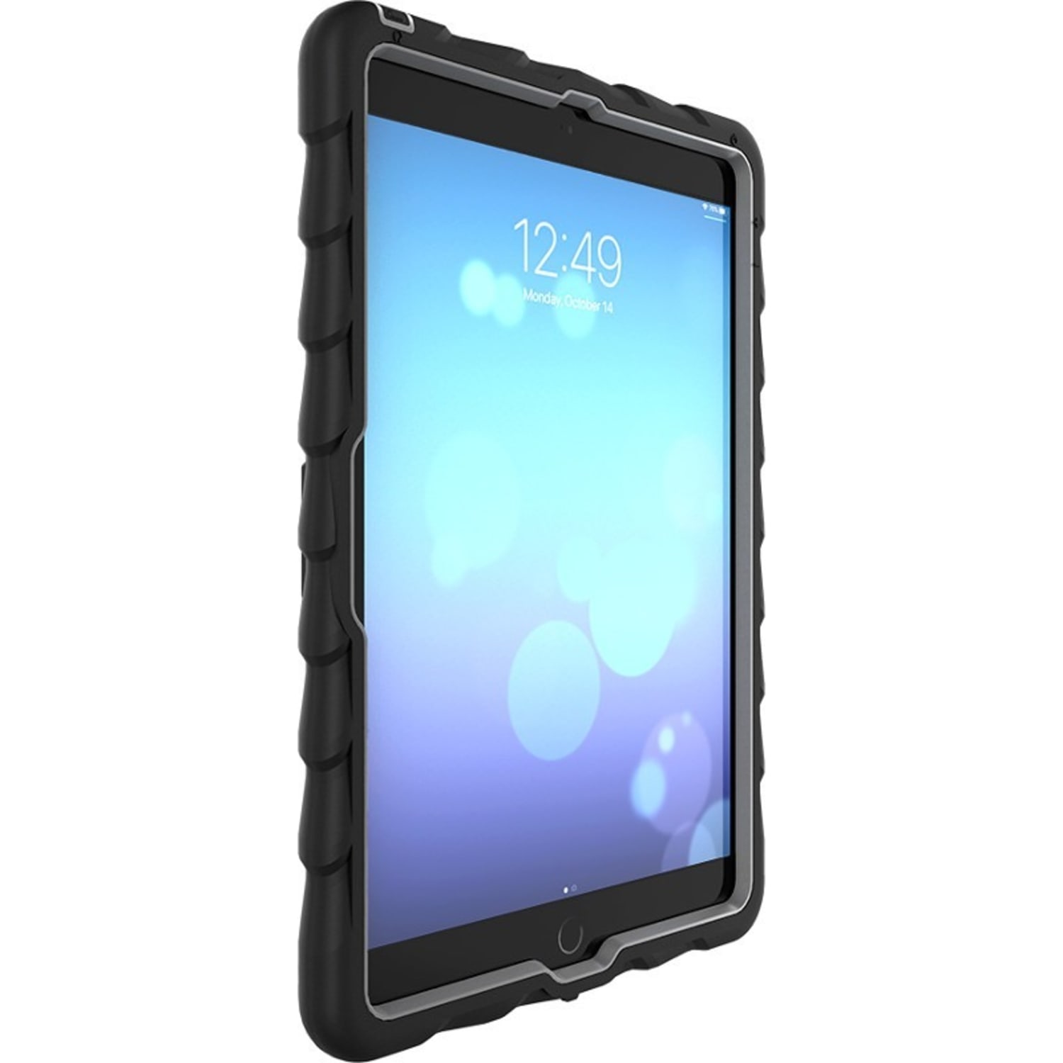 Gumdrop Hideaway for iPad 10.2-inch - For Apple iPad (7th Generation) Tablet - Tire Tread Design - Black - Image 4
