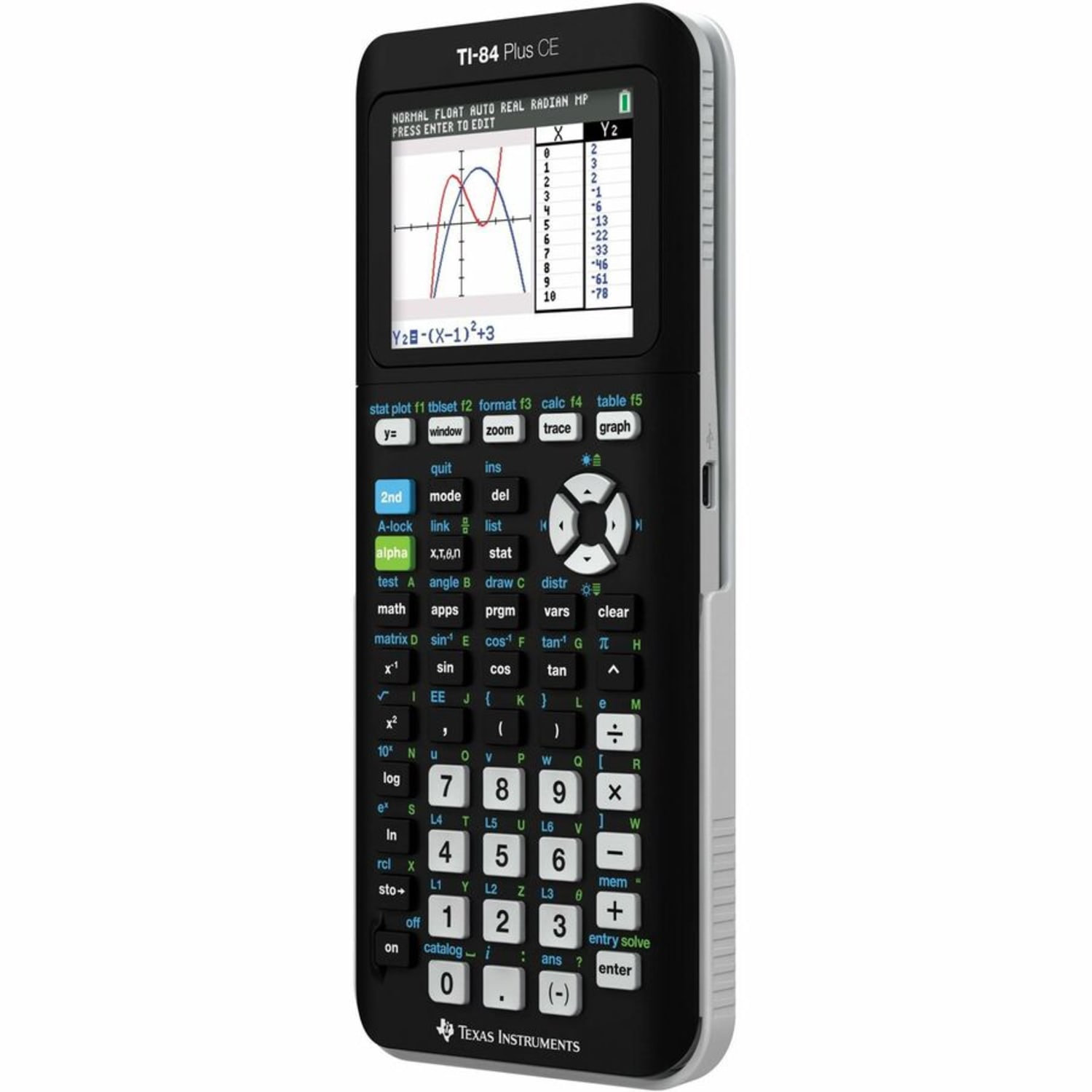 Texas Instruments TI-84 Plus CE With Python Handheld Graphing Calculator - Image 4