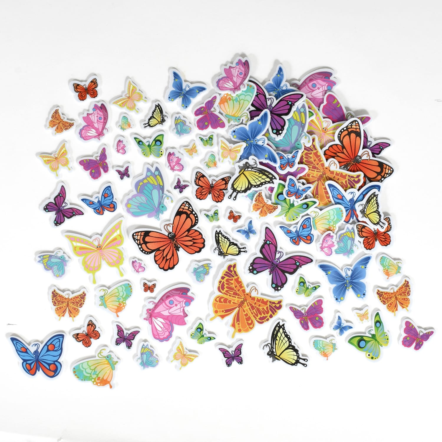 Ready 2 Learn Foam Stickers, Butterflies, Pack Of 172 Stickers, Set Of 3 Packs - Image 3