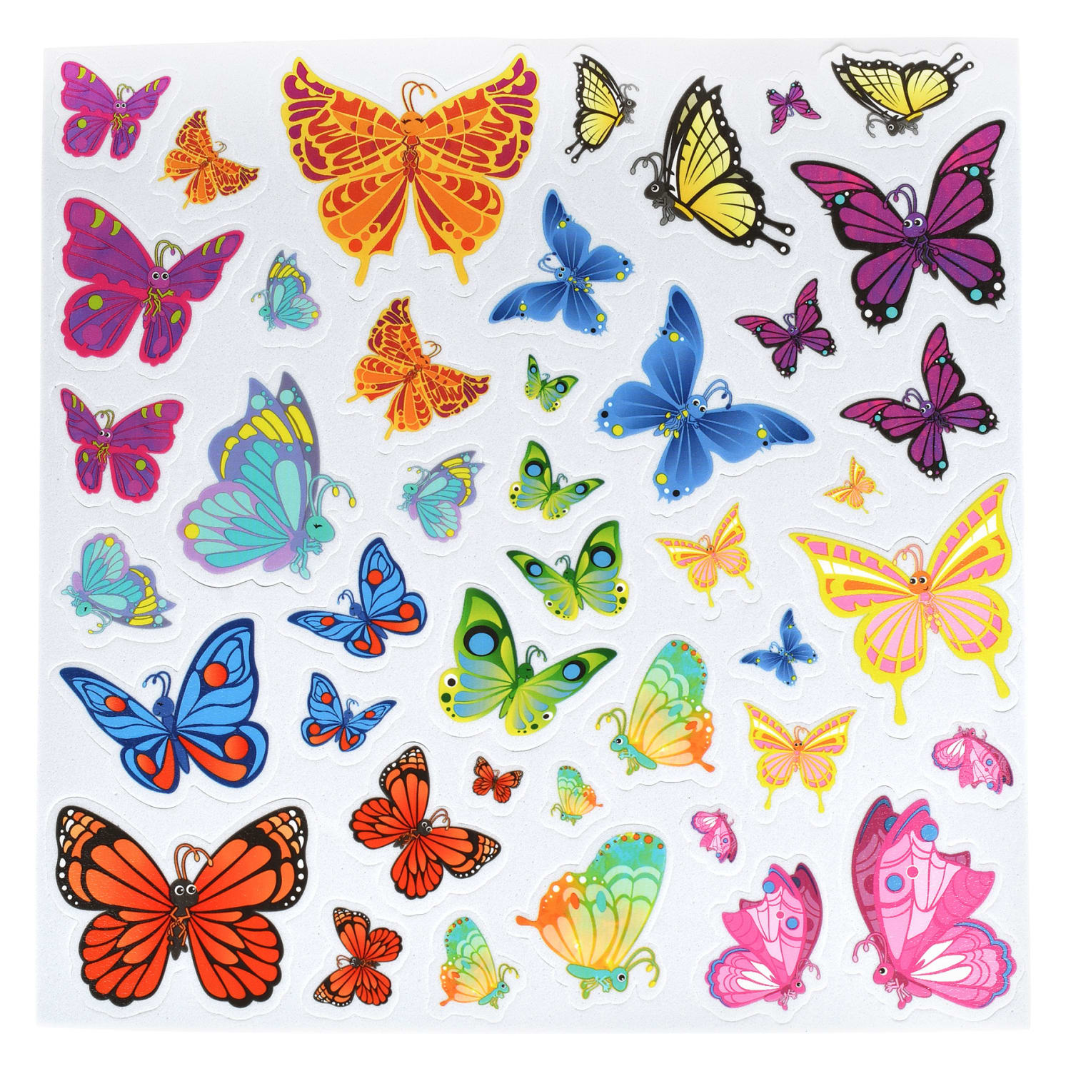Ready 2 Learn Foam Stickers, Butterflies, Pack Of 172 Stickers, Set Of 3 Packs - Image 4