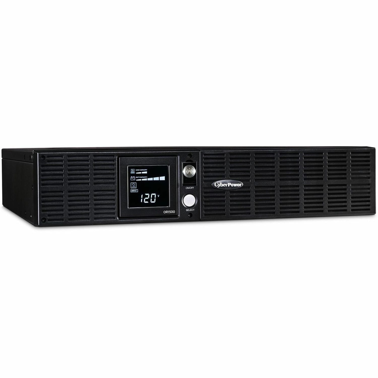 CyberPower OR1500LCDRT2U Smart App LCD UPS Systems - 1500VA/900W, 120 VAC, NEMA 5-15P, 2U, Rack/Tower, 8 Outlets, LCD, $300000 CEG- OR1500LCDRT2U - Image 3
