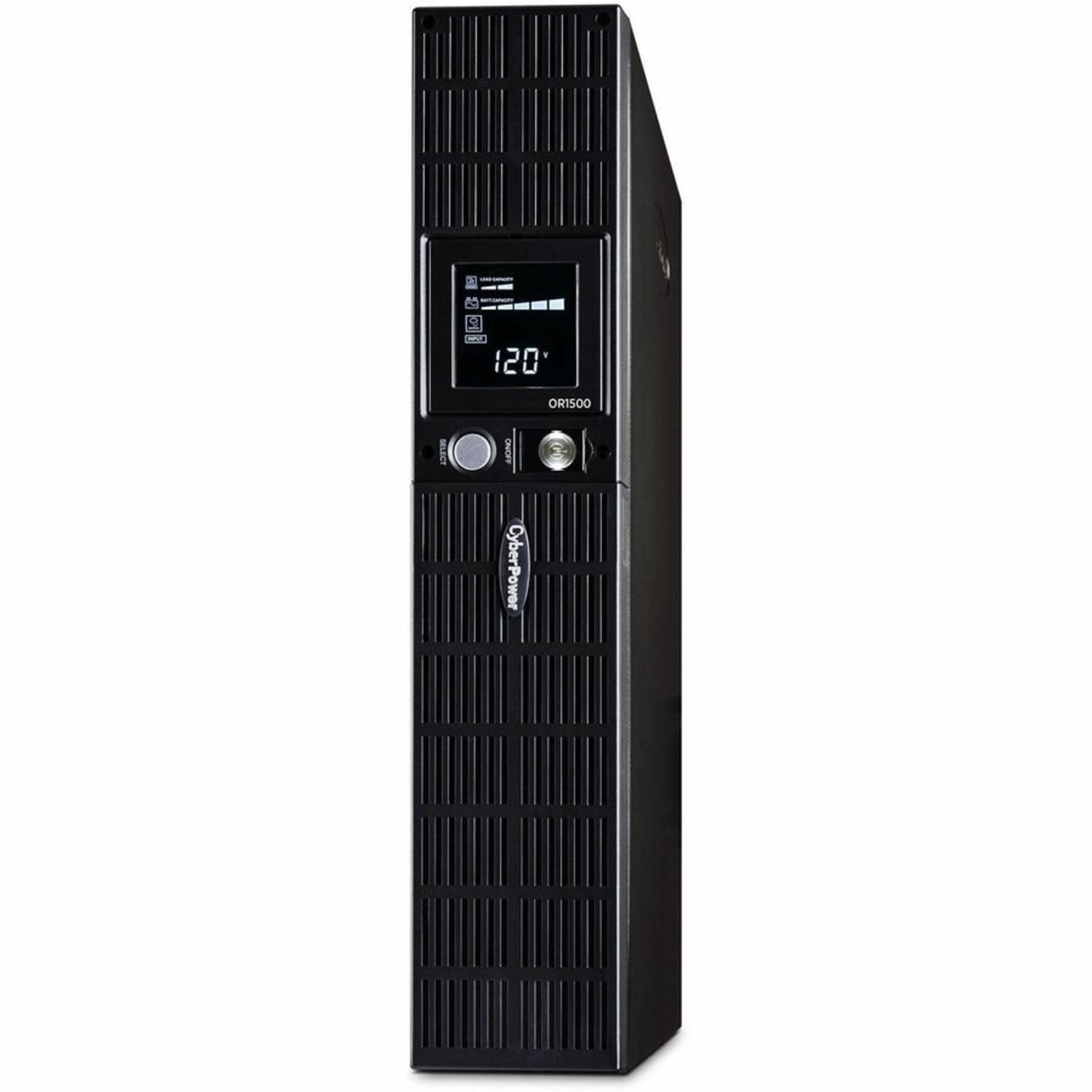 CyberPower OR1500LCDRT2U Smart App LCD UPS Systems - 1500VA/900W, 120 VAC, NEMA 5-15P, 2U, Rack/Tower, 8 Outlets, LCD, $300000 CEG- OR1500LCDRT2U - Image 6