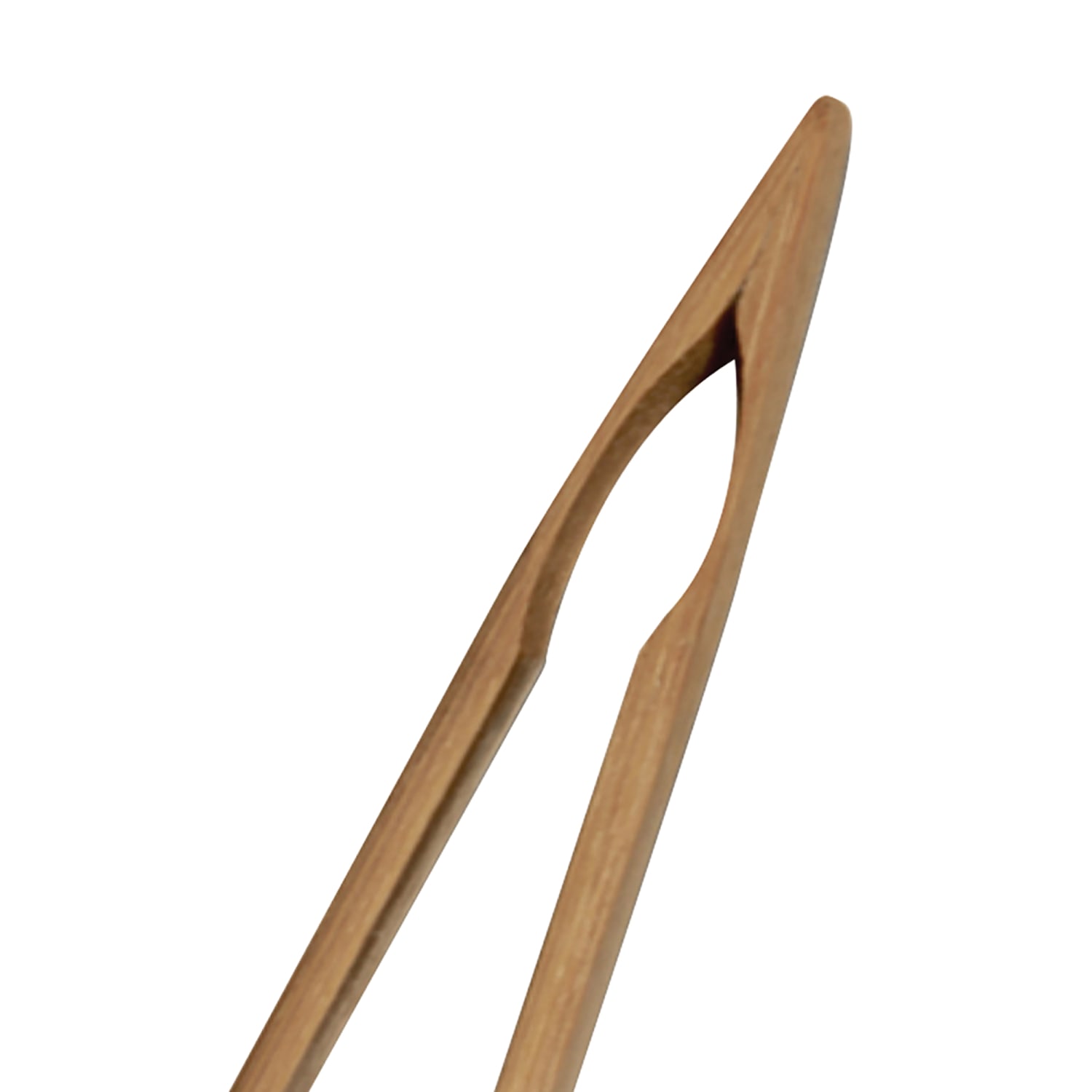 Joyce Chen Burnished Bamboo Toaster Tongs, 6-1/2in - Image 3