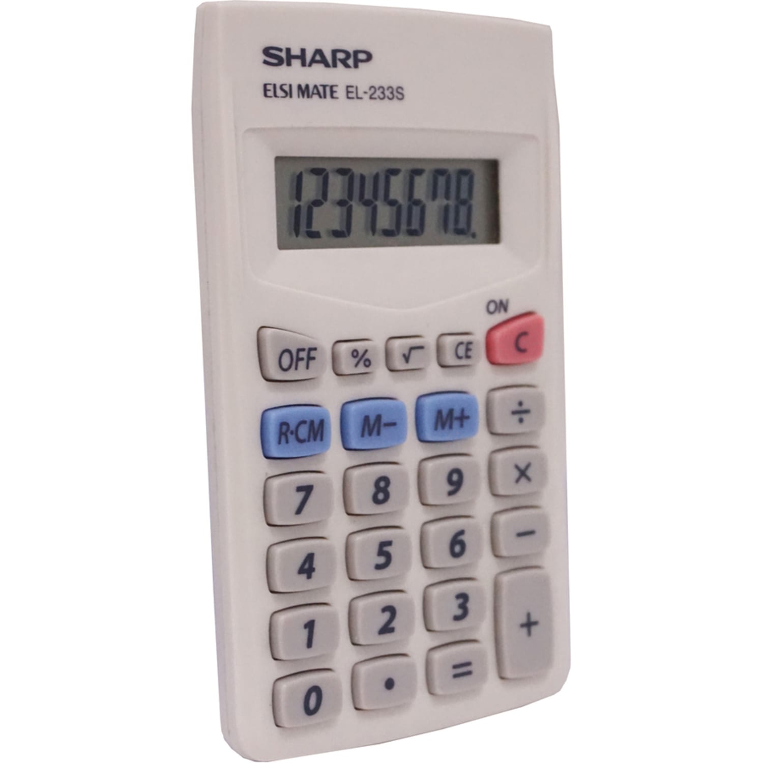 Sharp EL-233SB Handheld Basic Calculator - Image 5