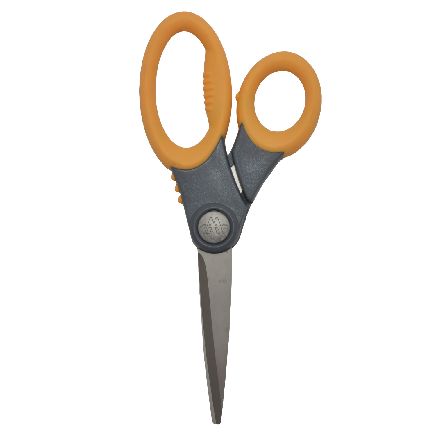 Westcott Hard Handle Scissors With Antimicrobial Protection, 8in, Pointed, Yellow/Gray - Image 3