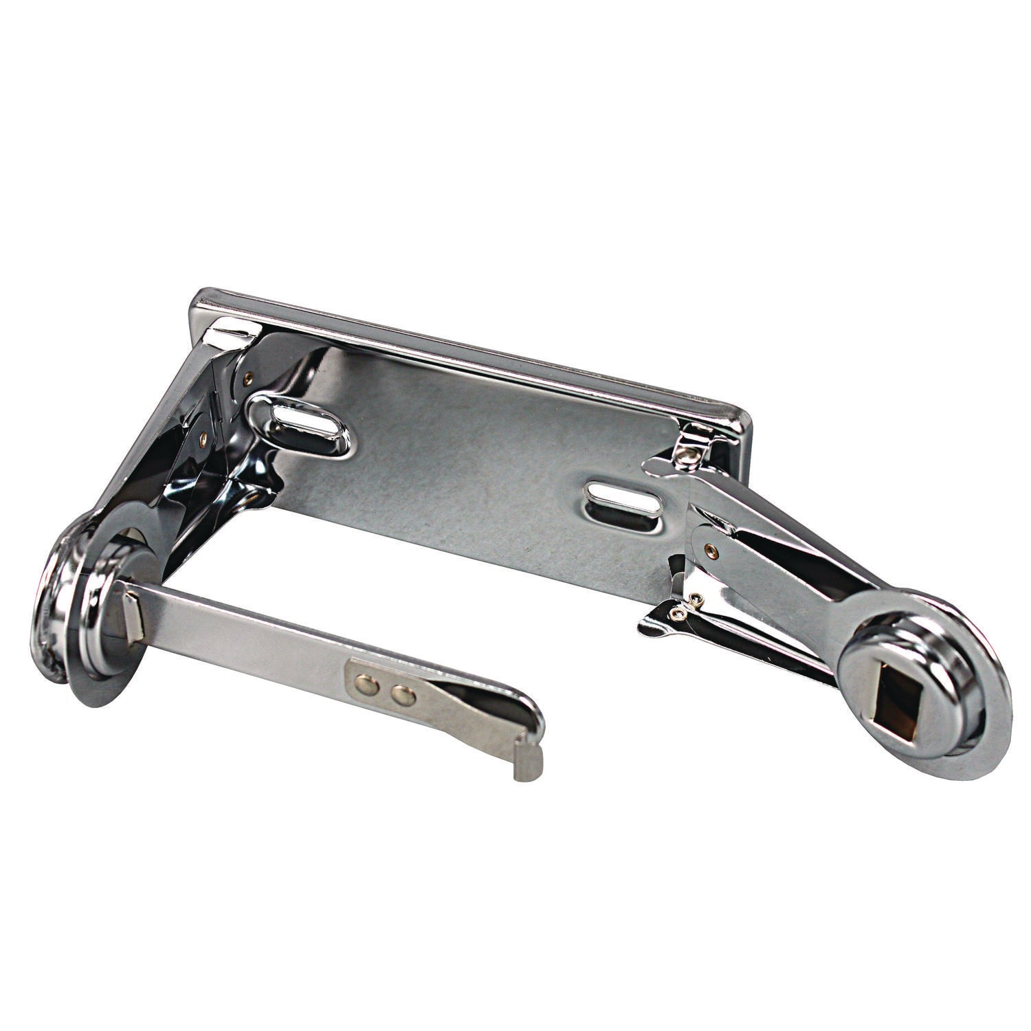 Impact Single Roll Toilet Tissue Dispenser, 6.5 x 4.5 x 2.75, Chrome, 1 Dozen - Image 4