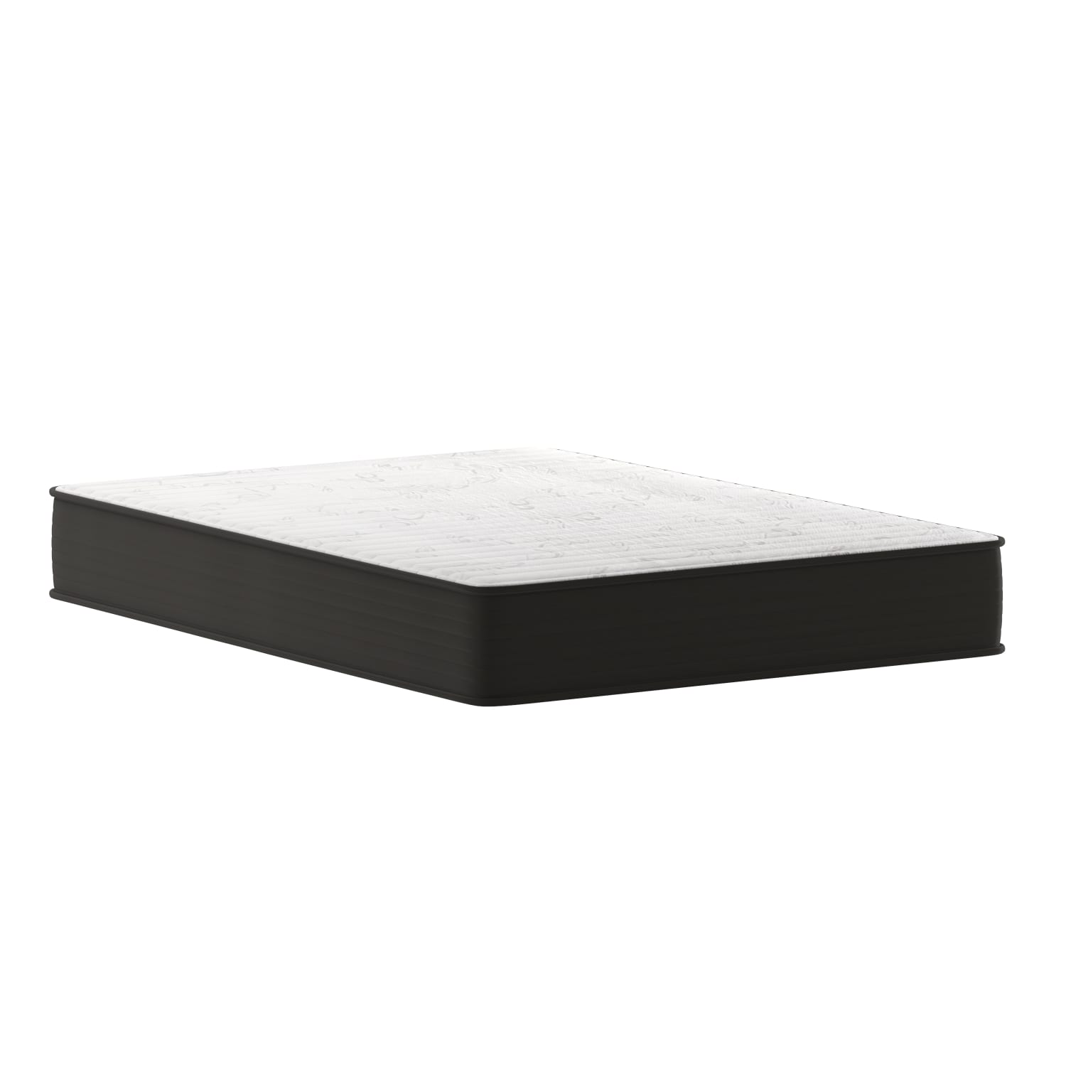 Flash Furniture Dream CertiPur-US Certified Hybrid Mattress, Full, 10inH x 54inW x 75inL, White/Gray - Image 3