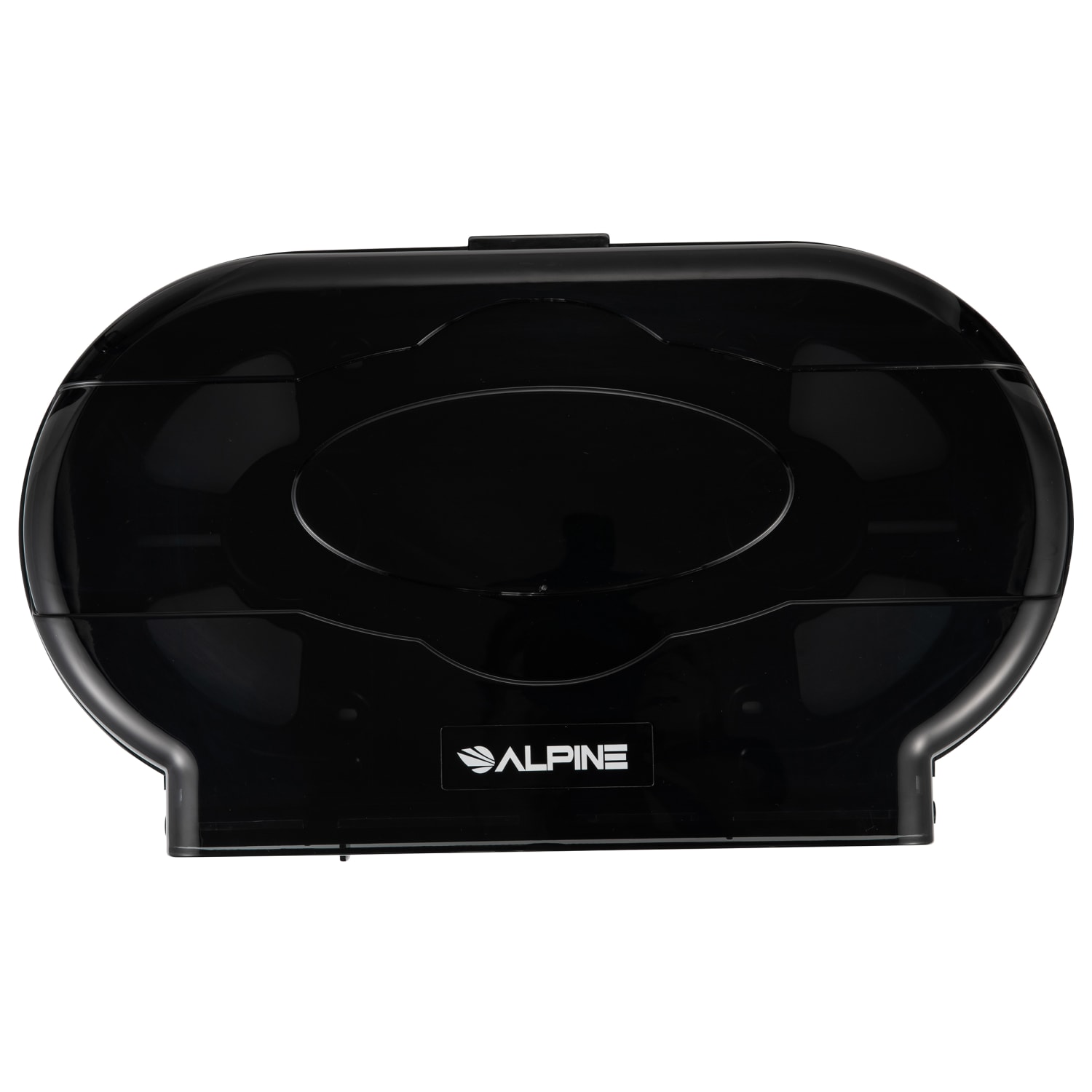 Alpine Double Jumbo Toilet Tissue Dispenser, 11-7/8inH x 20-5/16inW x 4-13/16inD, Black - Image 6