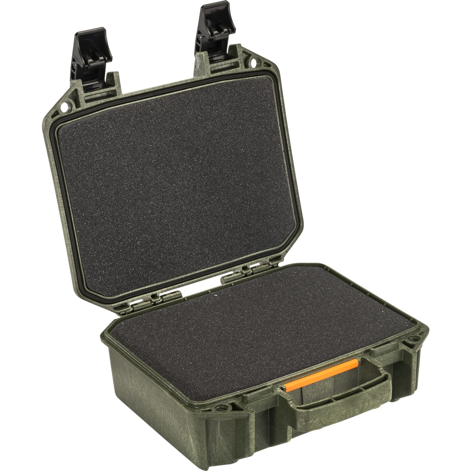 Pelican Polyethylene Vault Equipment Case With Foam, 12-5/16inH x 12-1/16inW x 5-3/16inD, OD Green - Image 3