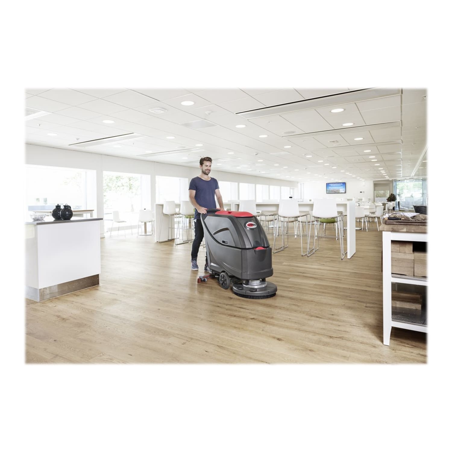 Nilfisk Viper AS5160TO Orbital Battery-Powered Traction Drive Walk-Behind Floor Scrubber, 20in Diameter - Image 5