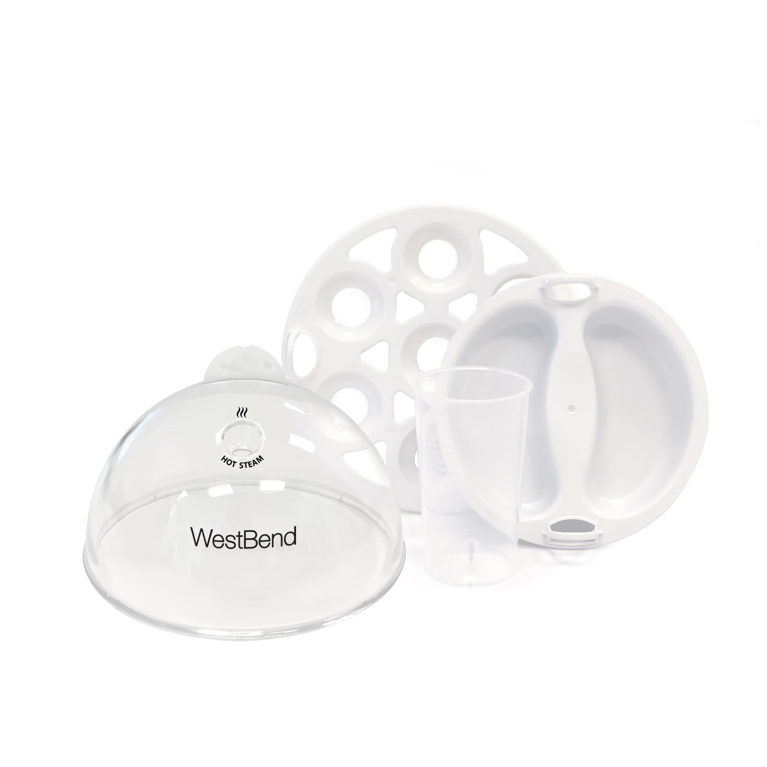 West Bend Egg Cooker, Gray - Image 3