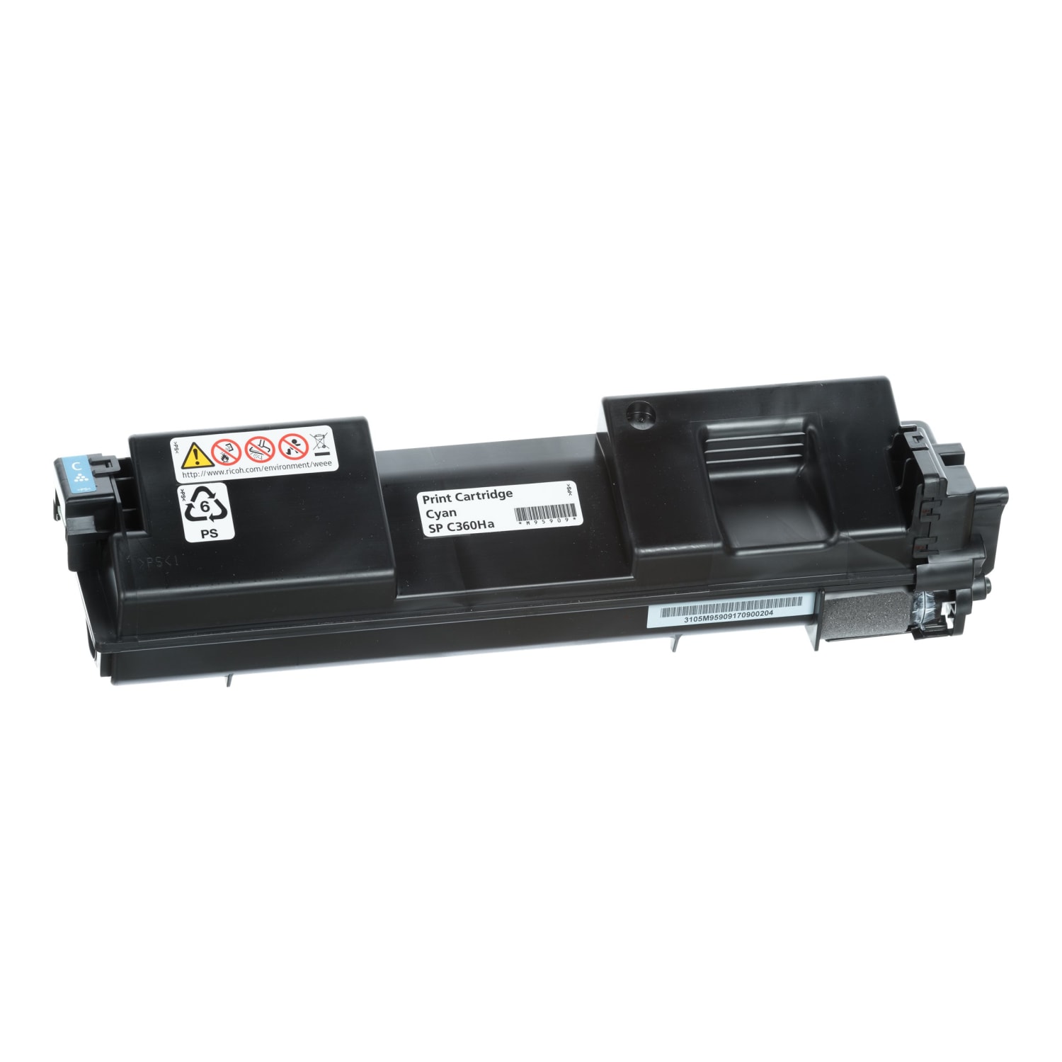 Ricoh 408177 Cyan High Yield Toner Cartridge - Image 3