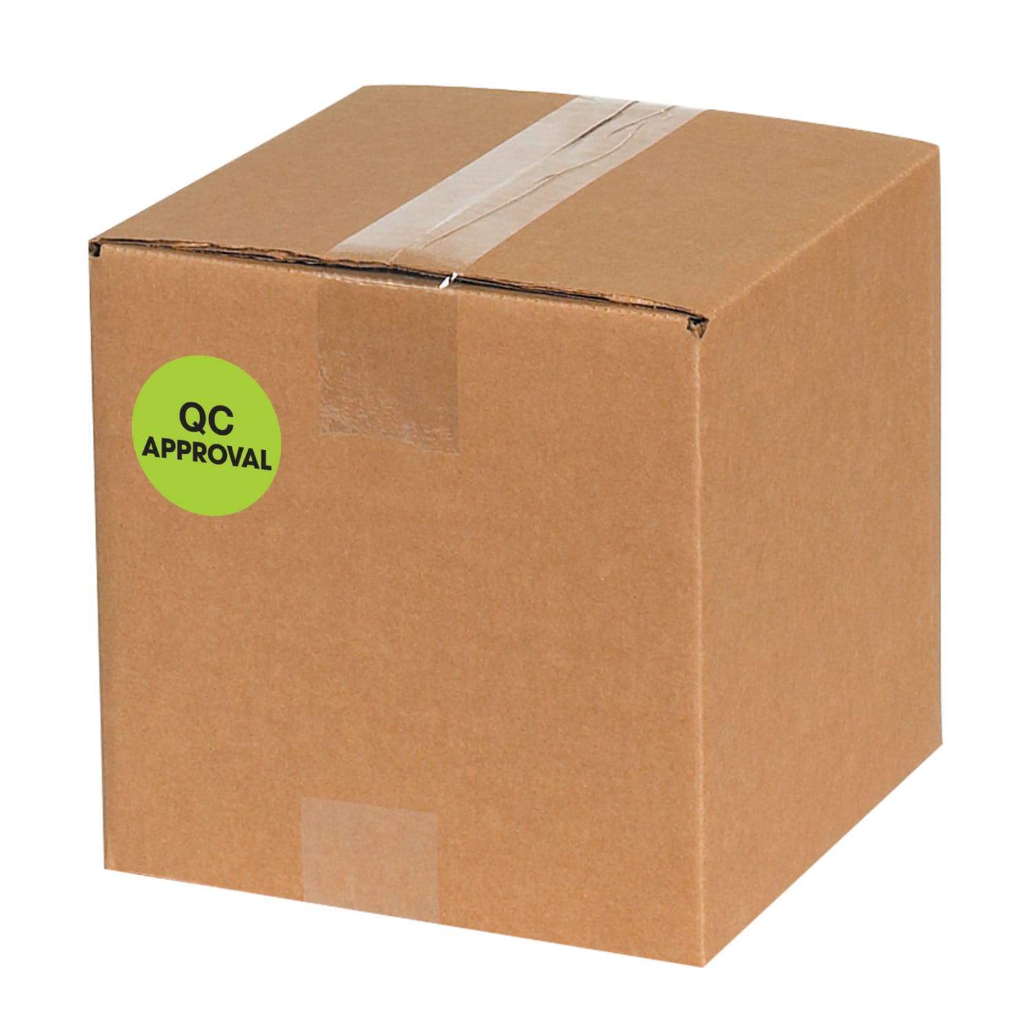 Tape Logic Preprinted Special Handling Labels, DL1255, QC Approval, Round, 2in, Fluorescent Green, Roll Of 500 - Image 4