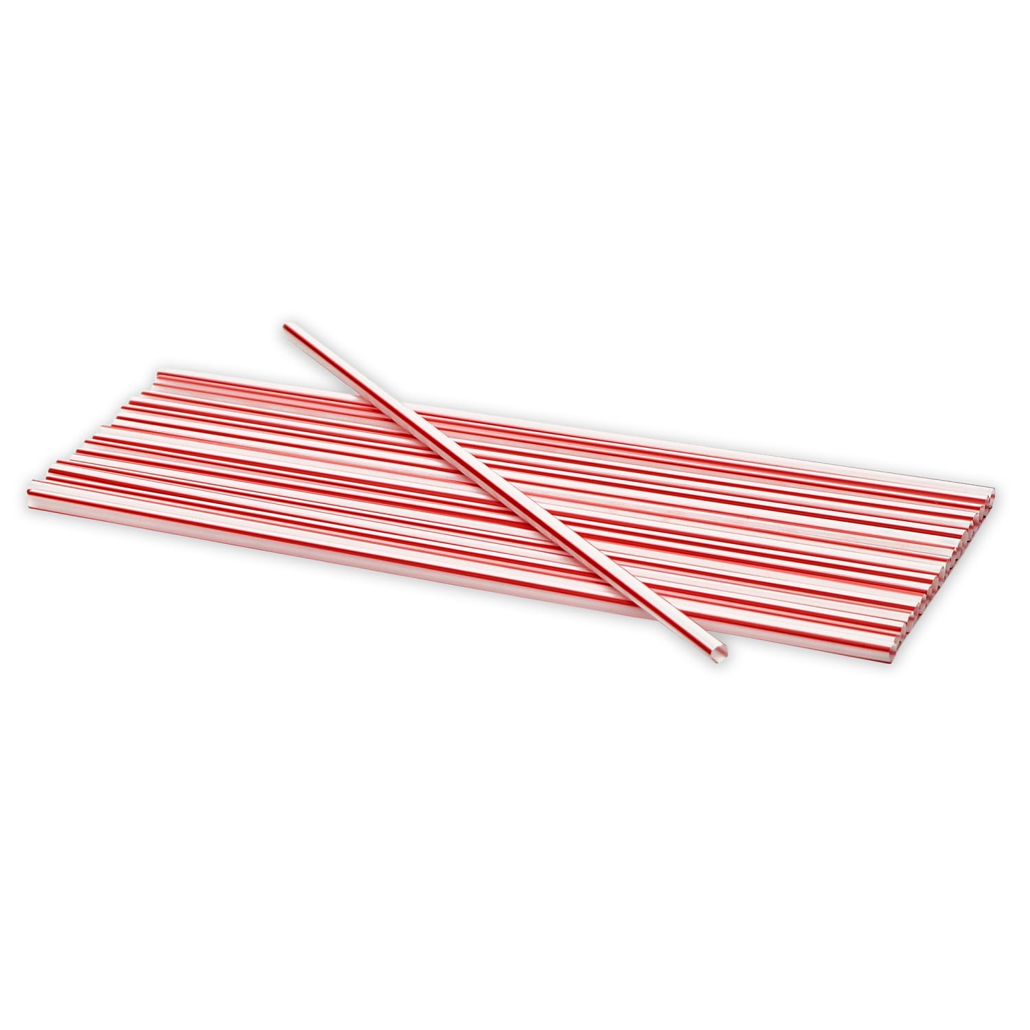 Highmark Plastic Stir Sticks, 5-1/2in, Red/White, Case Of 10,000 - Image 4
