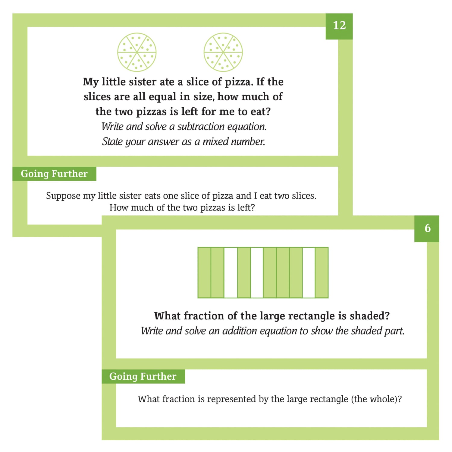 Didax Problem Solving Practice Cards, Grade 4 - Image 3