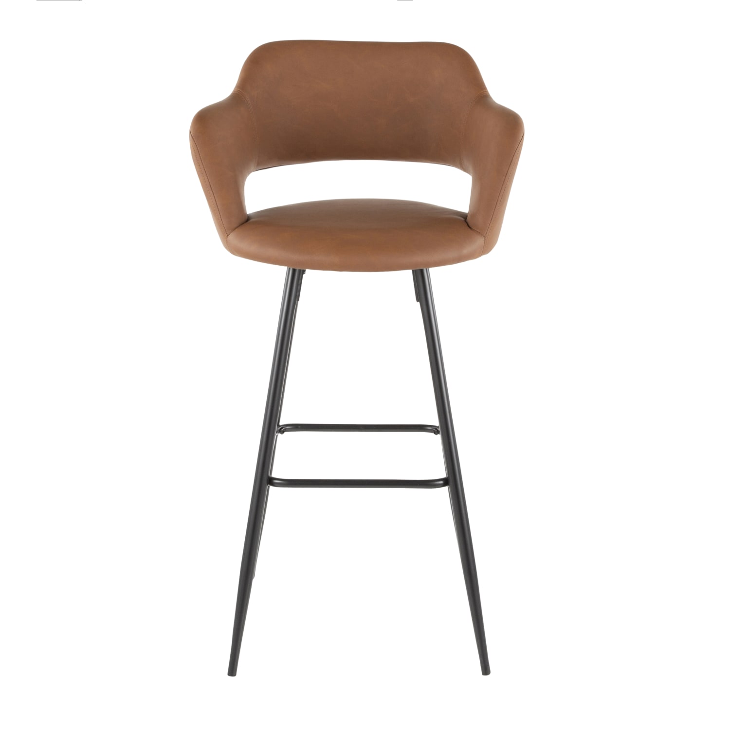 LumiSource Margarite Bar Stools BlackBrown Set Of 2 Stools PopularChairscom LumiSource Margarite Bar Stools BlackBrown Set Of 2 Stools PopularChairscom