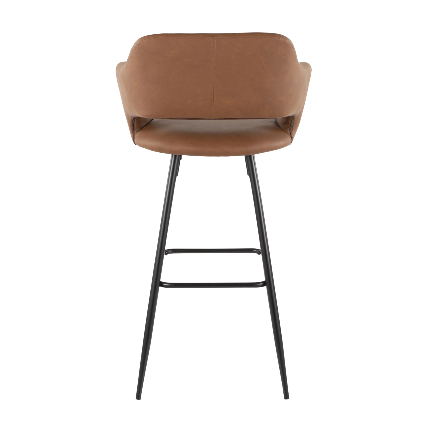 LumiSource Margarite Bar Stools BlackBrown Set Of 2 Stools PopularChairscom LumiSource Margarite Bar Stools BlackBrown Set Of 2 Stools PopularChairscom