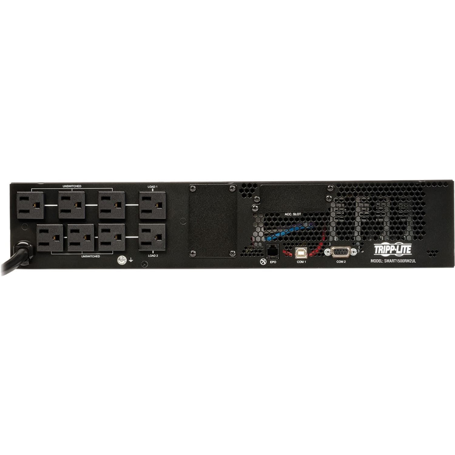 Eaton Tripp Lite Series 1500VA 1440W UPS Smart Lithium Ion LiFePO4 LCD USB DB9 2URM - UPS (rack-mountable) - SMART1500RM2UL - Image 5