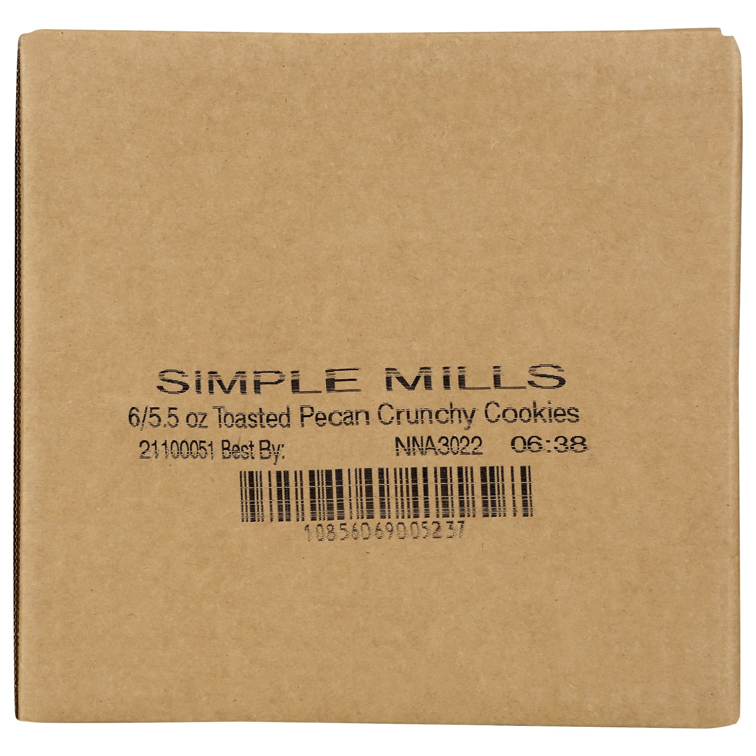 Simple Mills Crunchy Cookies, Toasted Pecan, 5.5 Oz, Total Qty 6 - Image 4