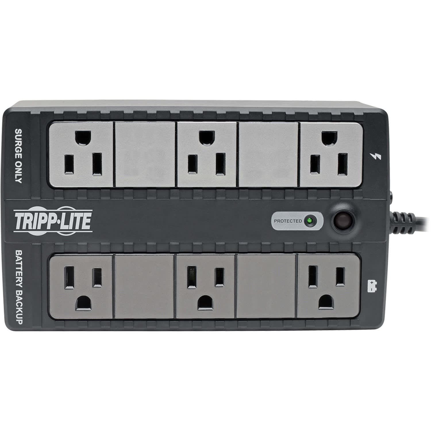 Tripp Lite UPS 350VA 180W Desktop Battery Back Up Compact 120V USB RJ11 PC - Image 3