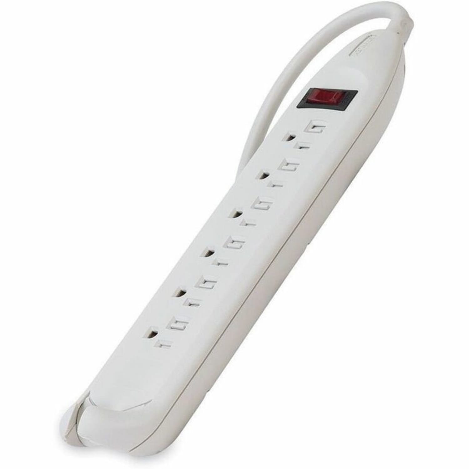 Belkin 6-Outlet Sliding Cover Power Strip, 12ft Cord, Beige, BLKF9D16012