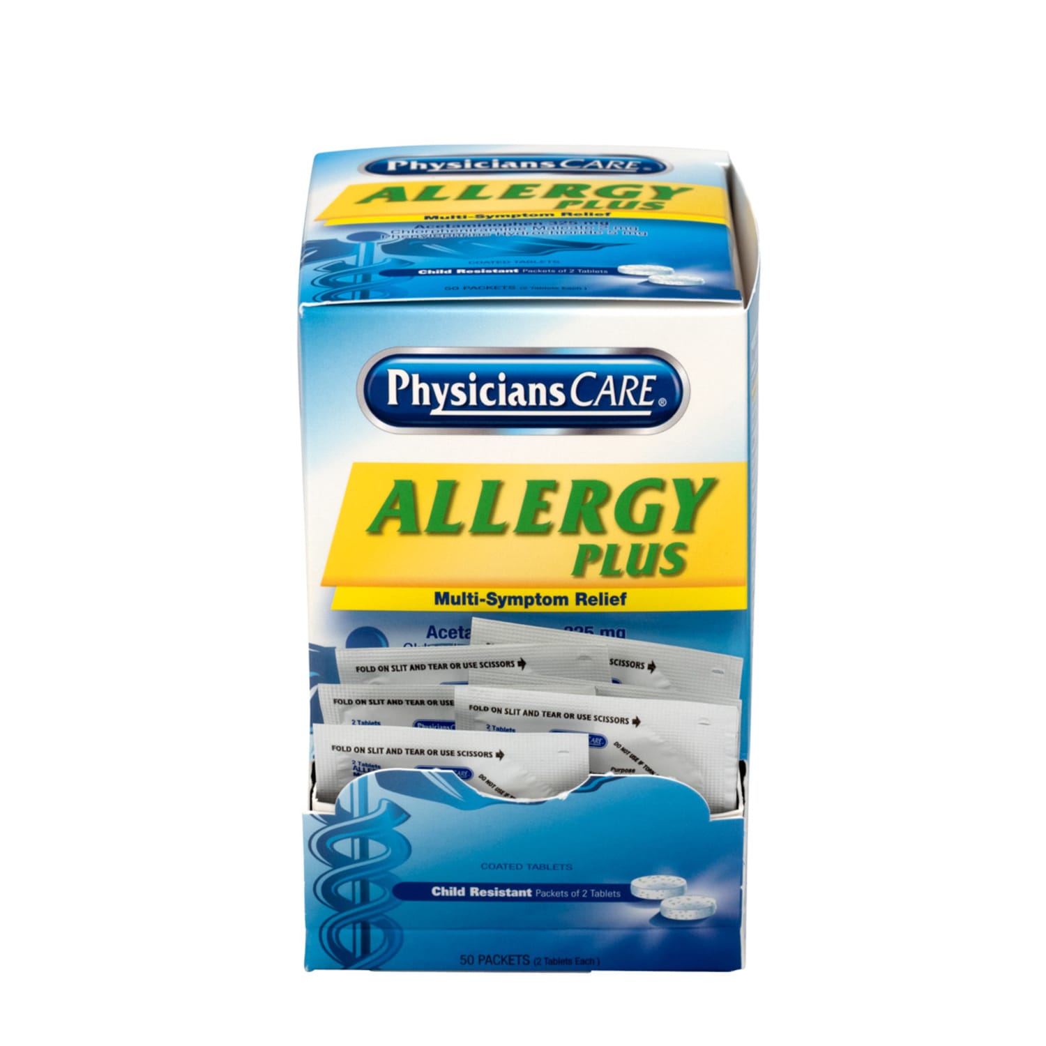 PhysiciansCare Allergy Medication, 2 Per Pack, Box Of 50 Packs - Image 6