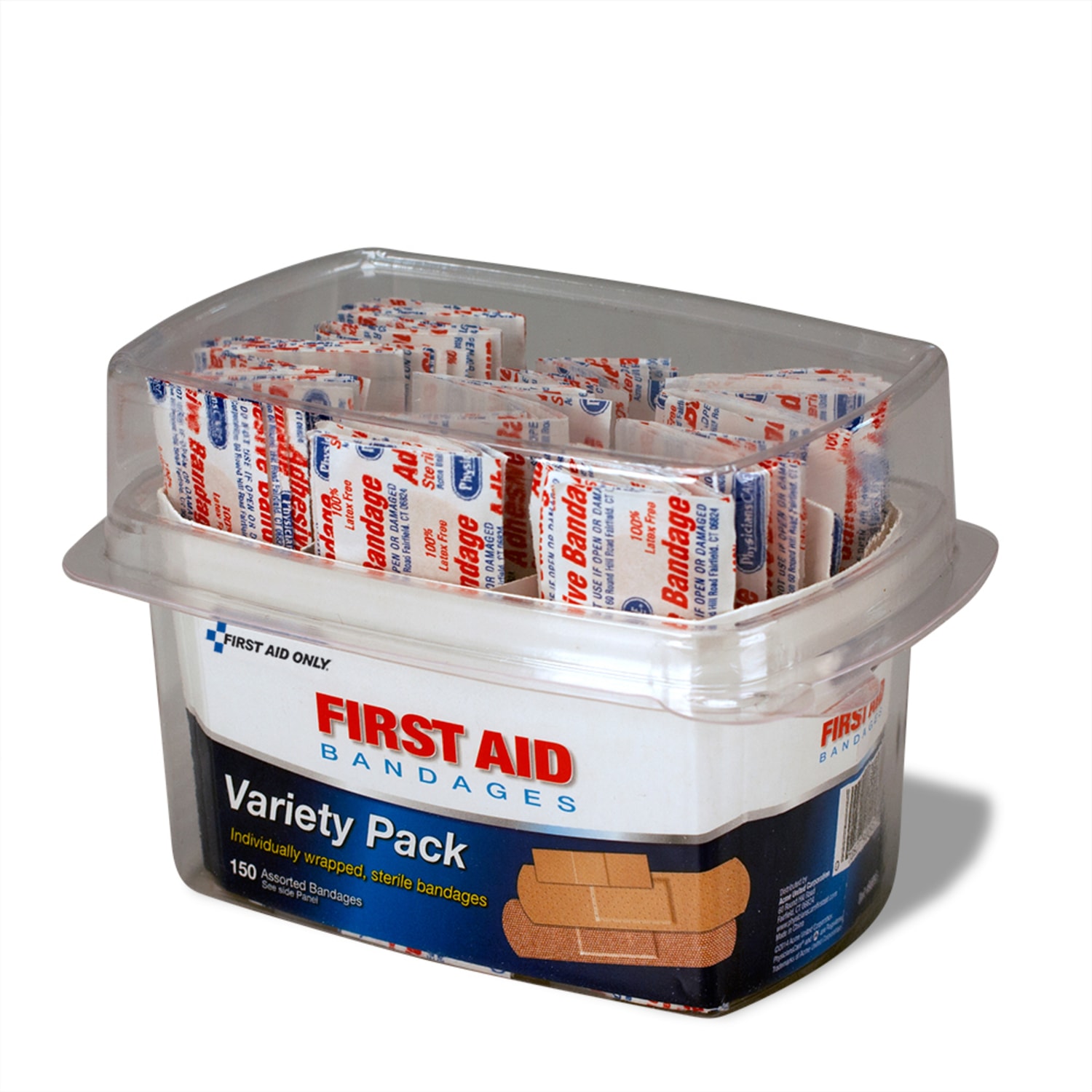 PhysiciansCare First Aid Bandages, Assorted Sizes, Box Of 150 - Image 3