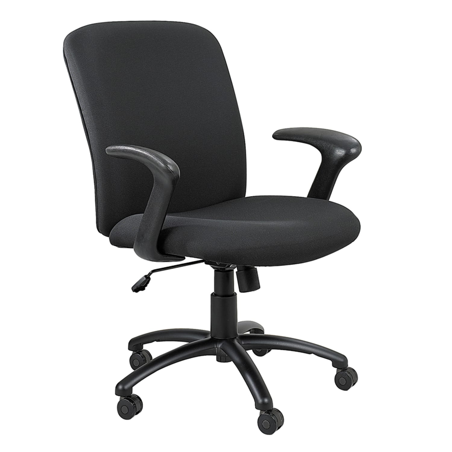 Safco Uber Big & Tall Mid-Back Chair, Black - Image 3