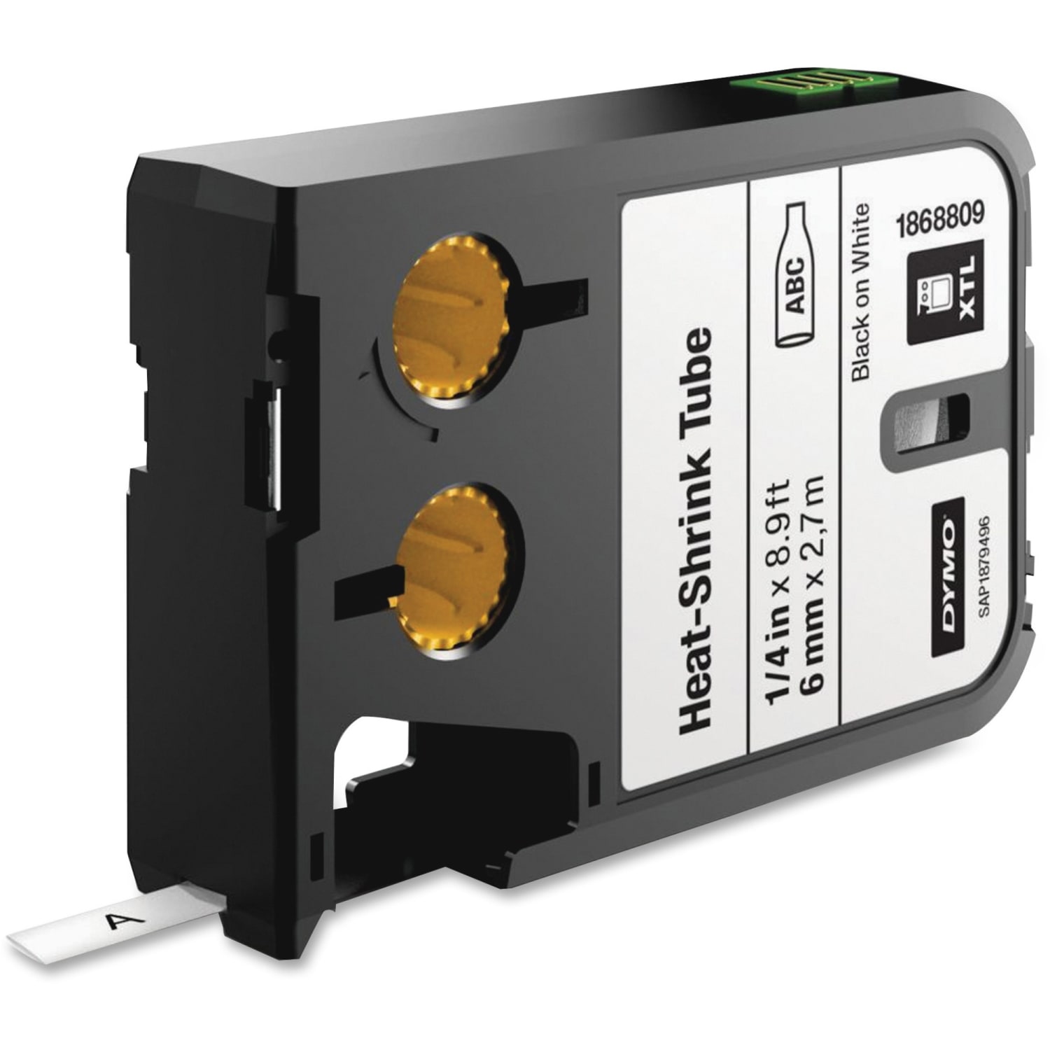 DYMO XTL Heat-Shrink Tube Cartridge, DYM1868809, 1/4inW x 106 19/64inL, Thermal Transfer, White, Polyolefin - Image 3