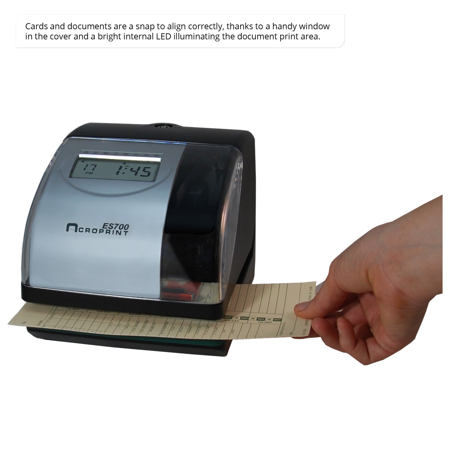 Acroprint ES700 Electronic Time Recorder - Image 3
