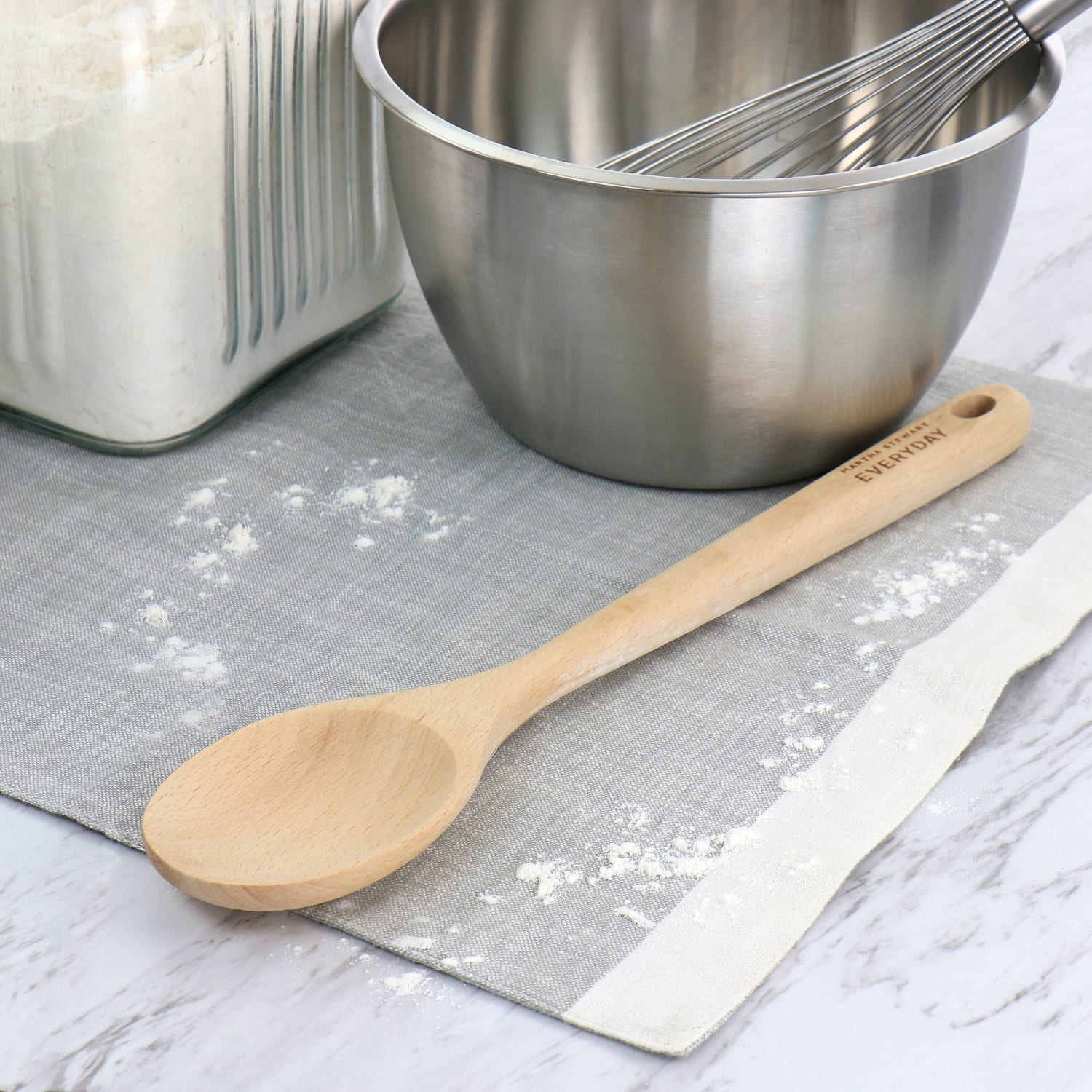 Martha Stewart Everyday Cooking Utensil Spoon, Brown - Image 5