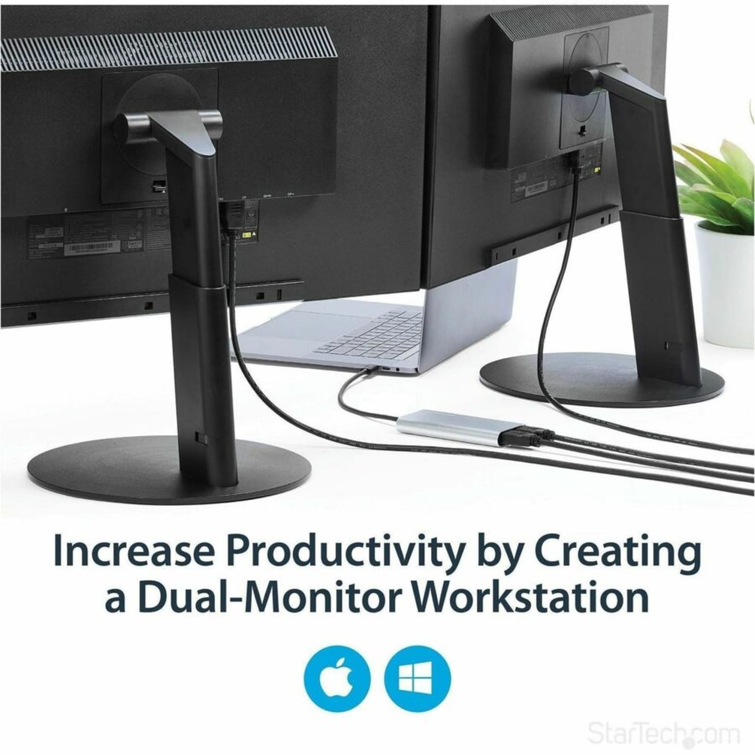 StarTech.com Thunderbolt 3 To Dual HDMI Adapter - Image 4