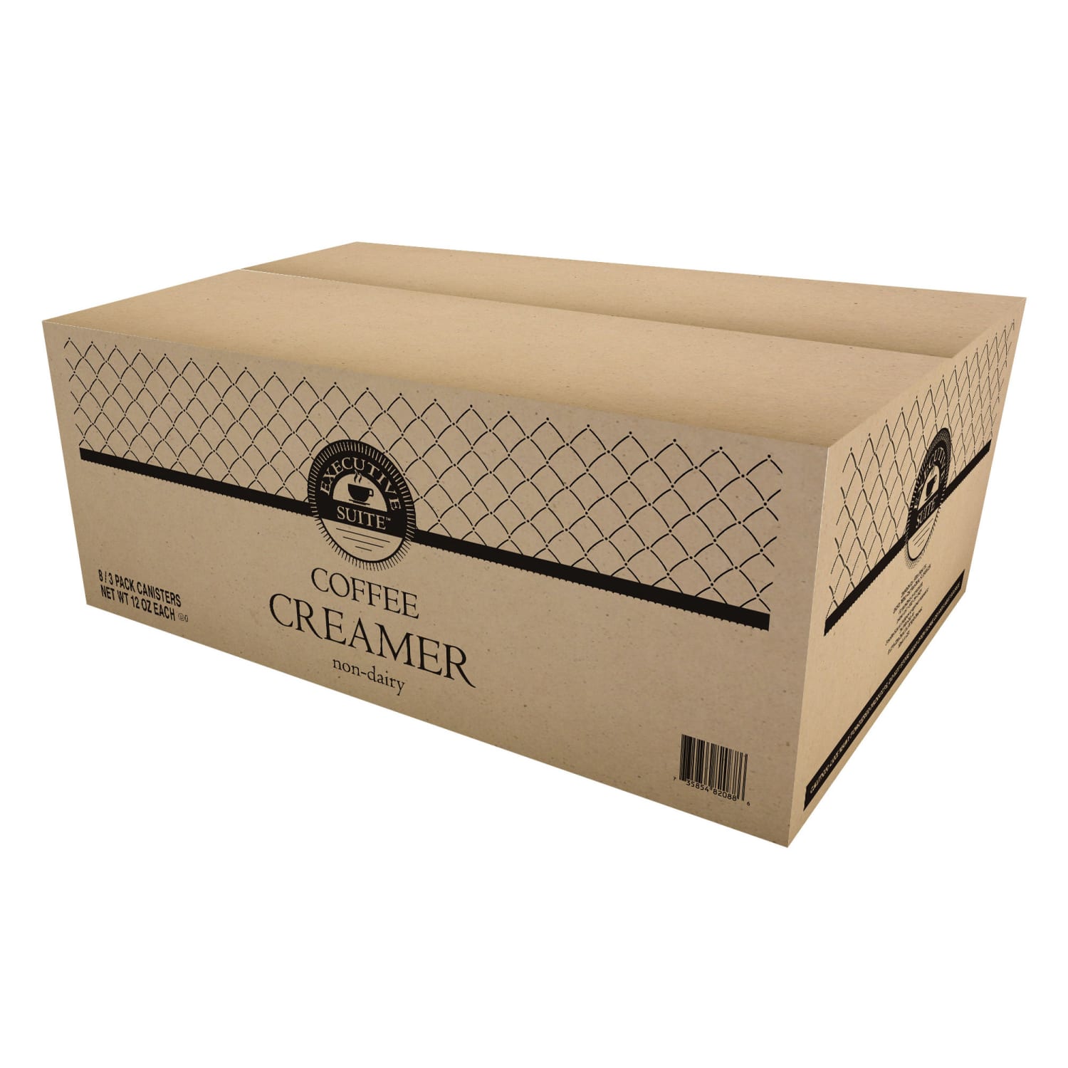 Executive Suite Non-Dairy Coffee Creamer, 12 Oz, Case Of 24 Canisters, 8 x 3 Per Pack - Image 6