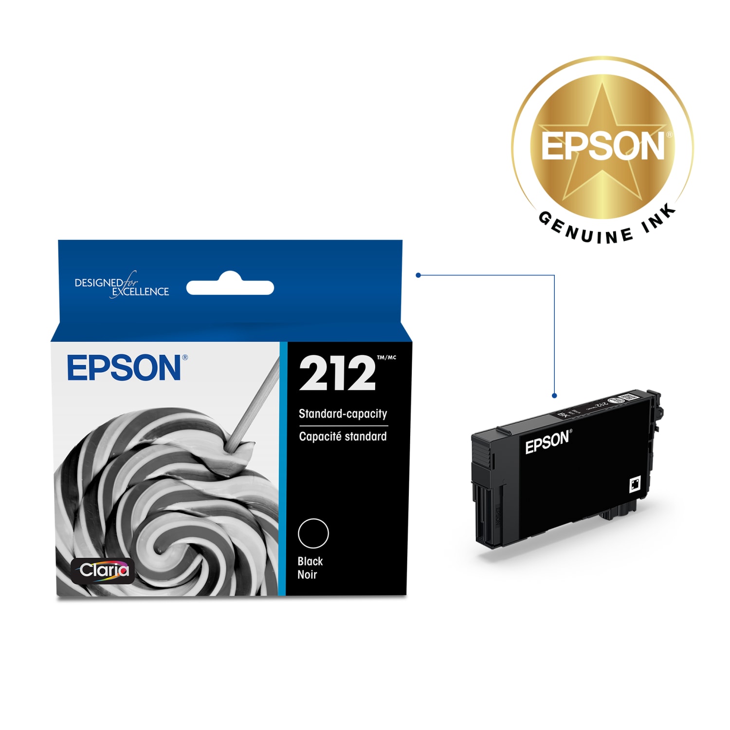 Epson T212 Original Standard Yield Inkjet Ink Cartridge - Black Pack - Inkjet - Standard Yield - Image 3