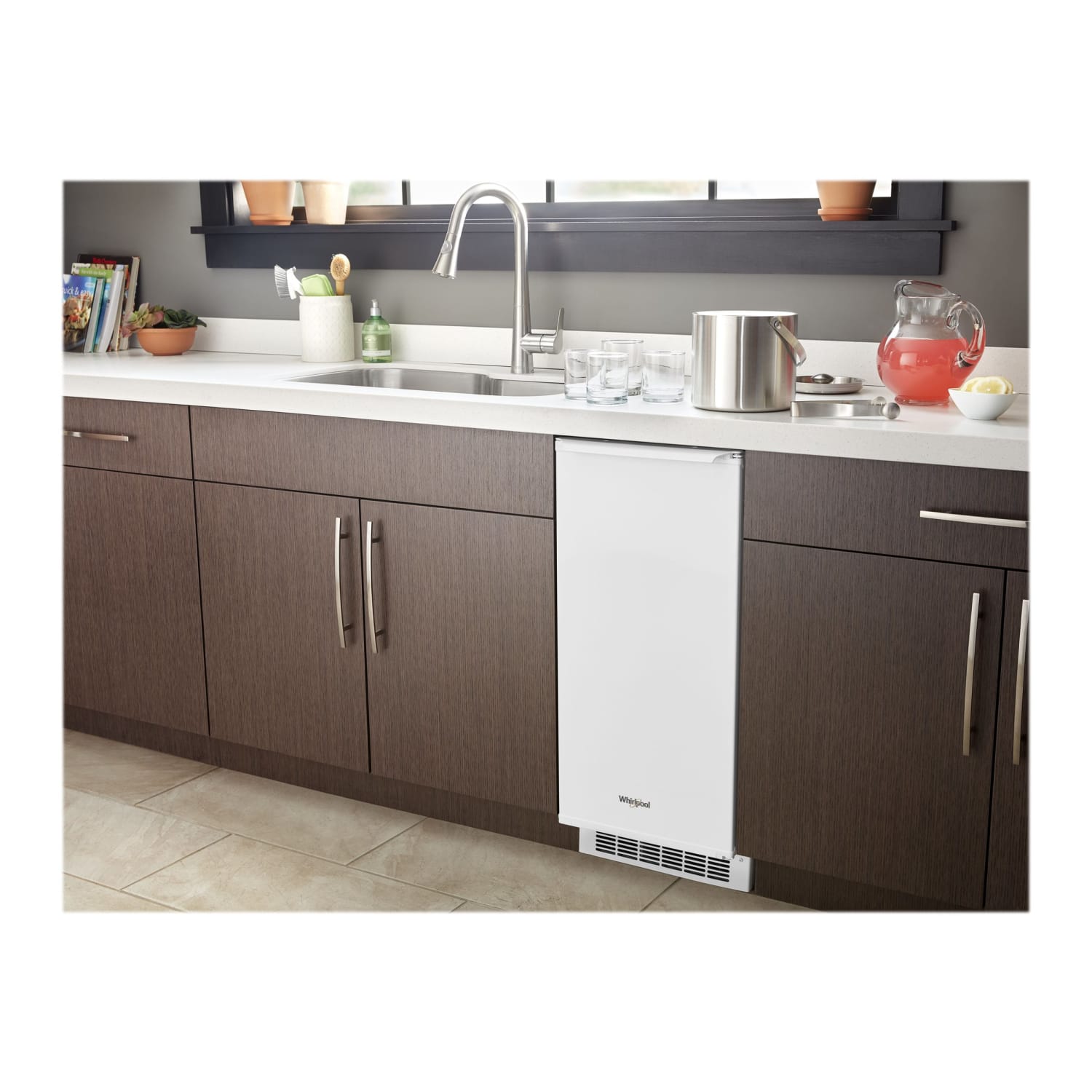 Whirlpool 15in Undercounter Ice Maker, White - Image 6