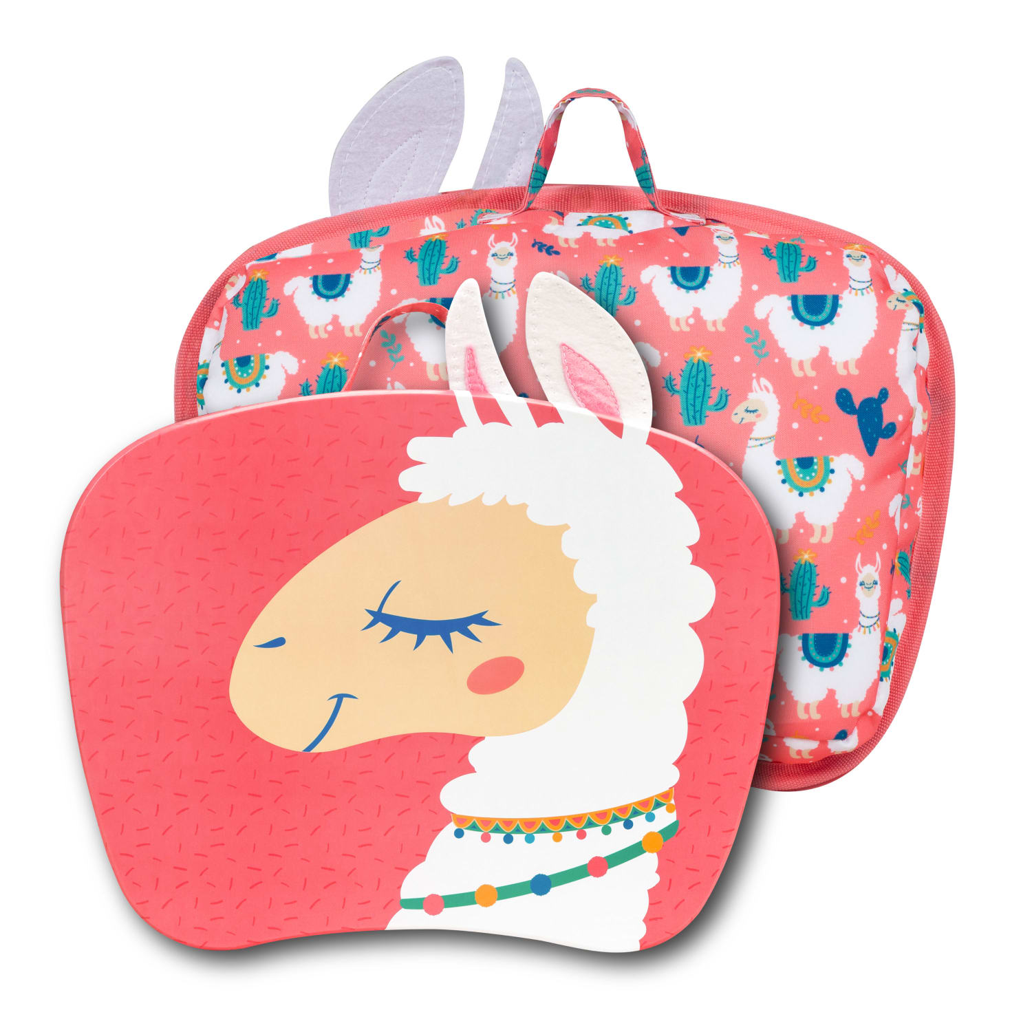 LapGear Lap Pets Kids Lap Desk, 11-5/16in x 14-1/2in, Llama