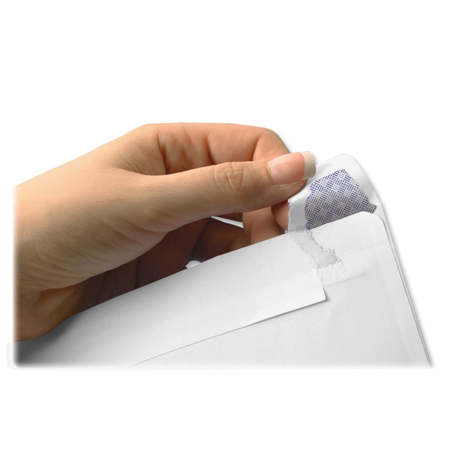Quality Park #10 Reveal-N-Seal Business Security Window Envelopes, Bottom Left Window, Self-Sealing, White, Box Of 500 - Image 5