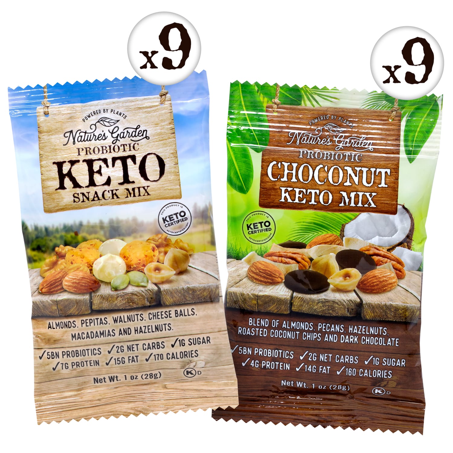 Natures Garden Keto Variety Snack Packs, 1 Oz, Pack Of 18 Bags - Image 5
