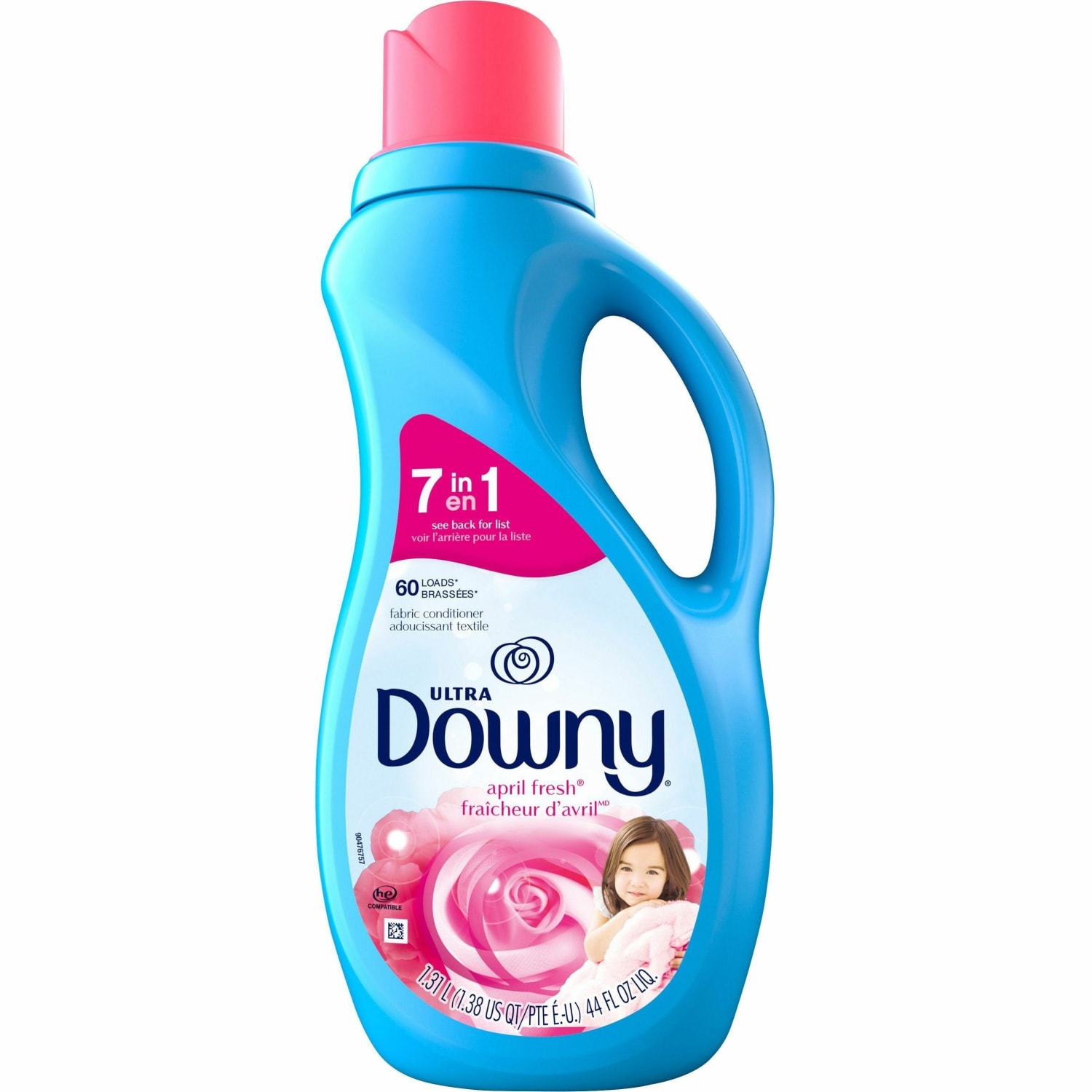 Downy Ultra Fabric Conditioner, 44 Oz, April Fresh Floral Scent, Carton Of 6 Bottles - Image 3