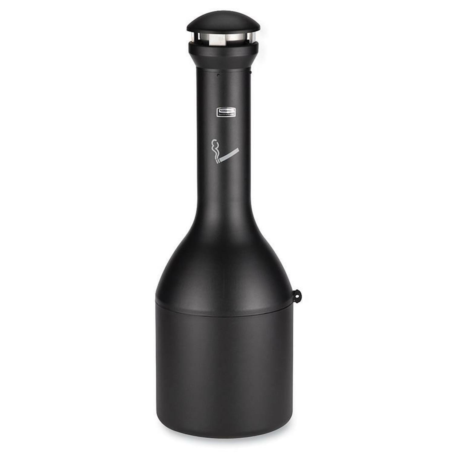 Rubbermaid Weather Resistance Smoking Receptacle, 39in x 13in x 13in, Black - Image 3