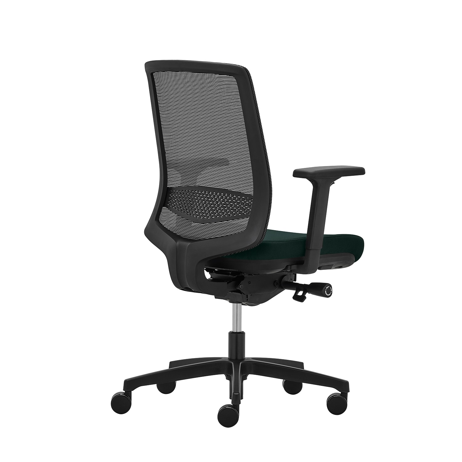 WorkPro Expanse Antimicrobial VinylMesh Mid Back Executive Office Chair Black PopularChairscom