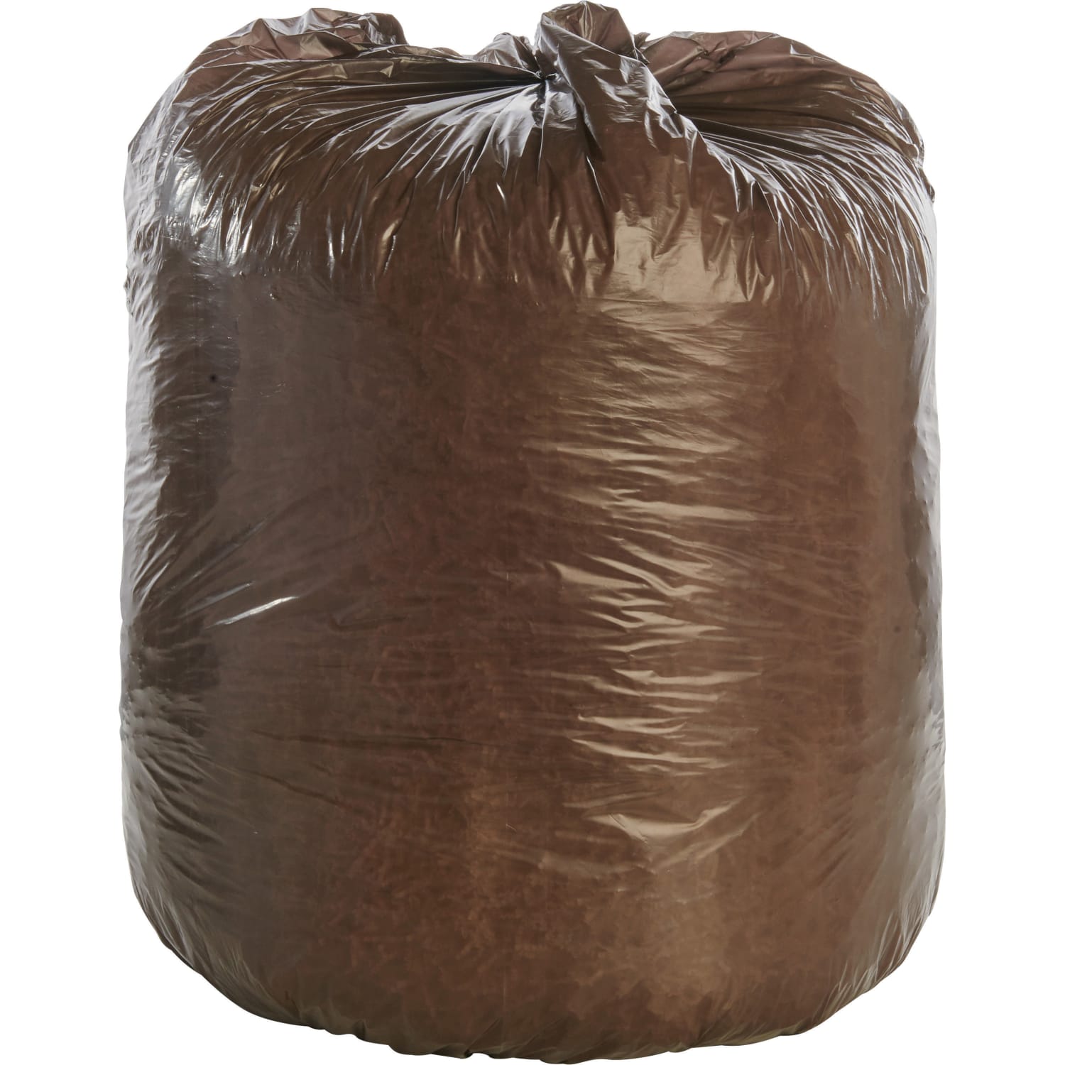 Controlled Life Cycle Trash Garbage Bags, 0.8 mil, 30 Gallon, Brown, Box Of 60 - Image 6