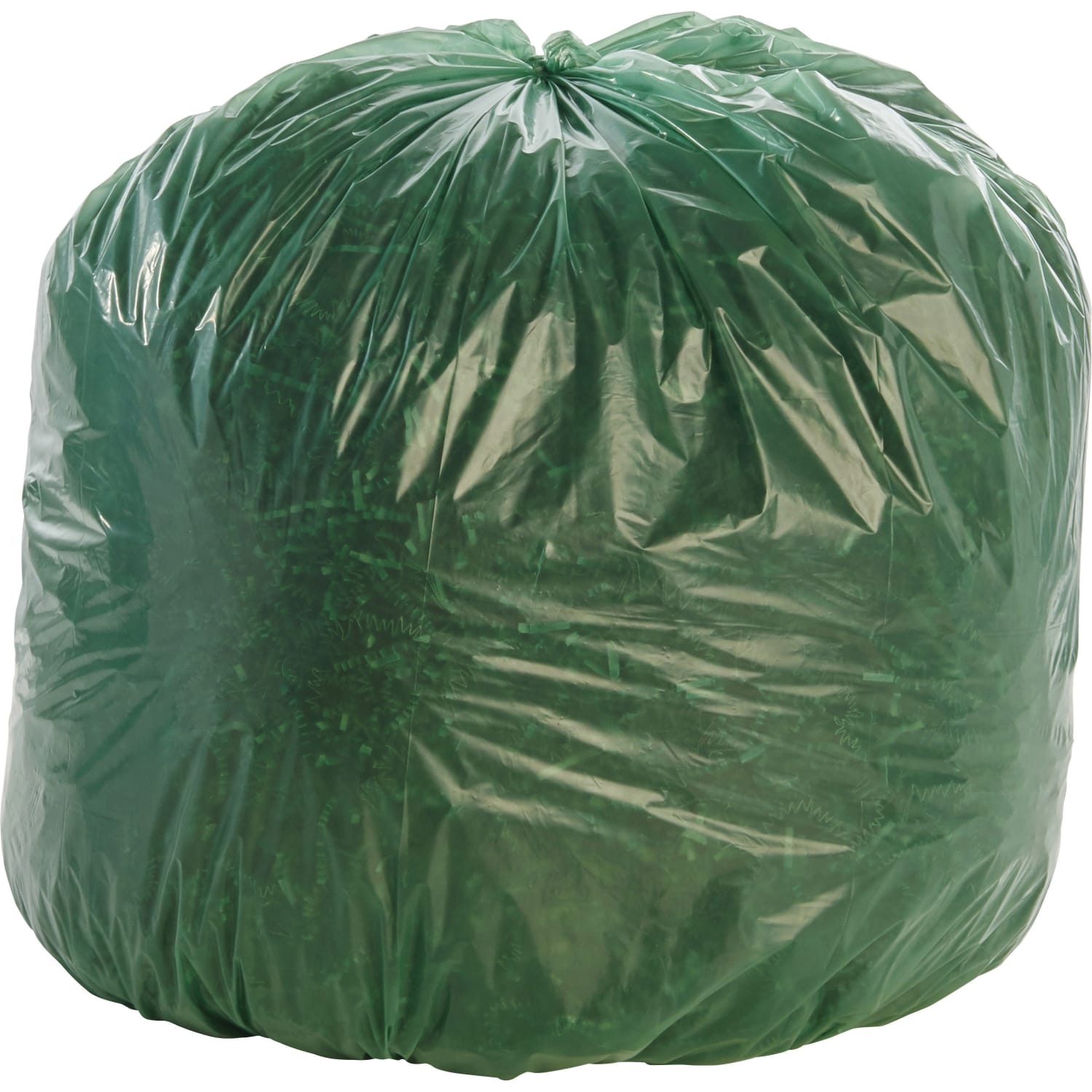 Stout Controlled Life Cycle Plastic Bags, 1.10-mil, 33 Gallons, 33in x 40in, Green, Box Of 40 - Image 6