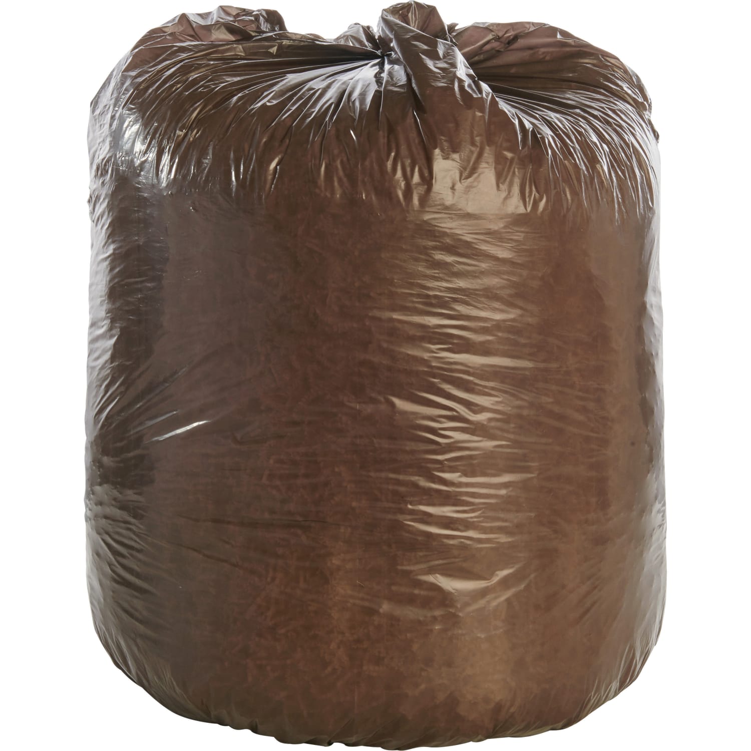 Controlled Life Cycle Trash Garbage Bags, 1.1 mil, 39-Gallon, Brown, Box Of 40 - Image 6
