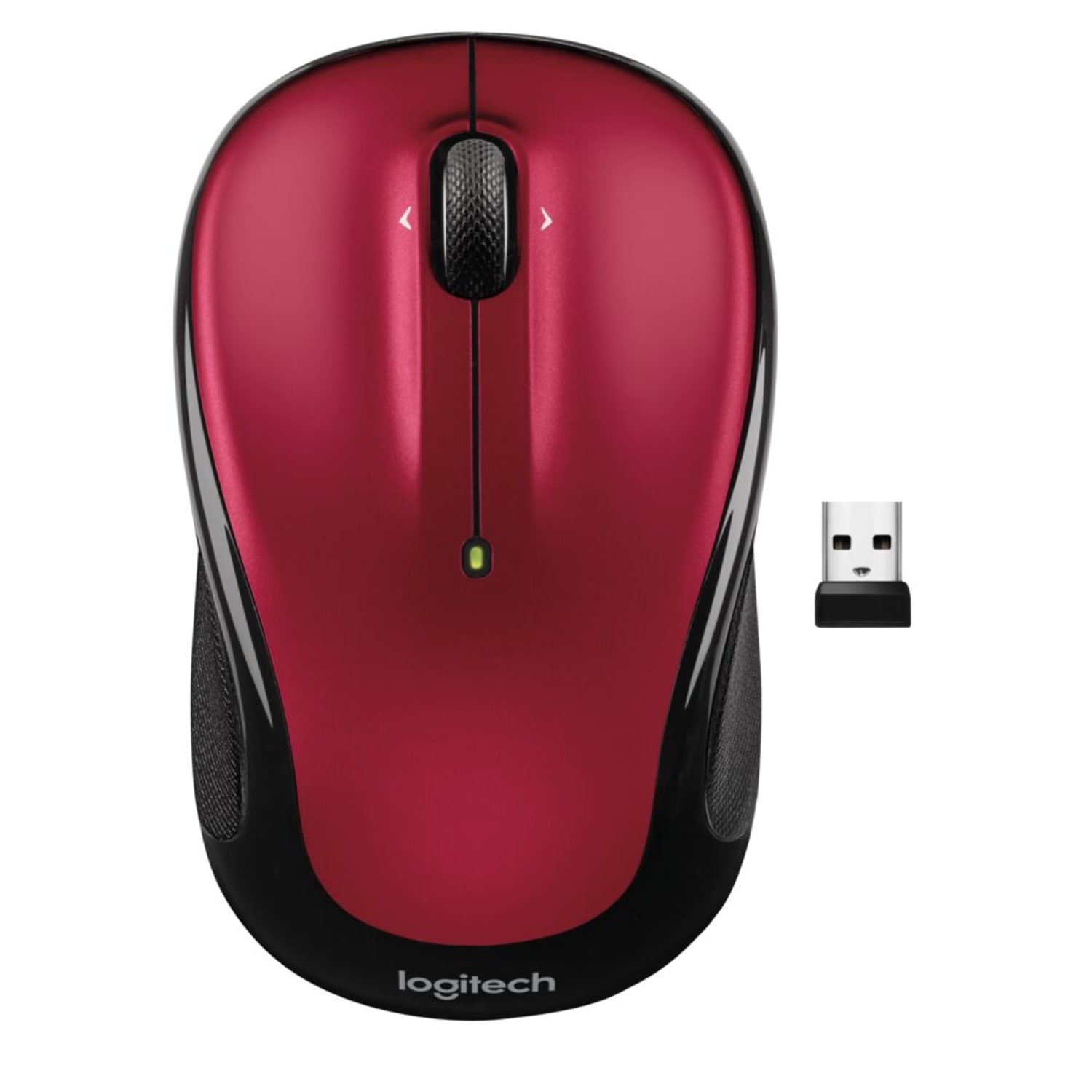 Logitech M325 Wireless Mouse, Red - Image 3