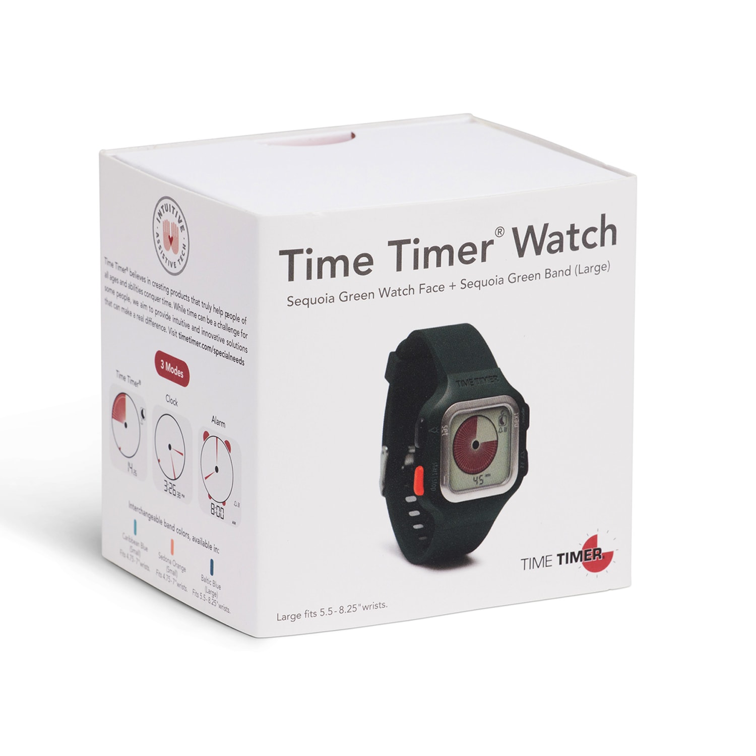 Time Timer Watch, Large, Sequoia Green - Image 5